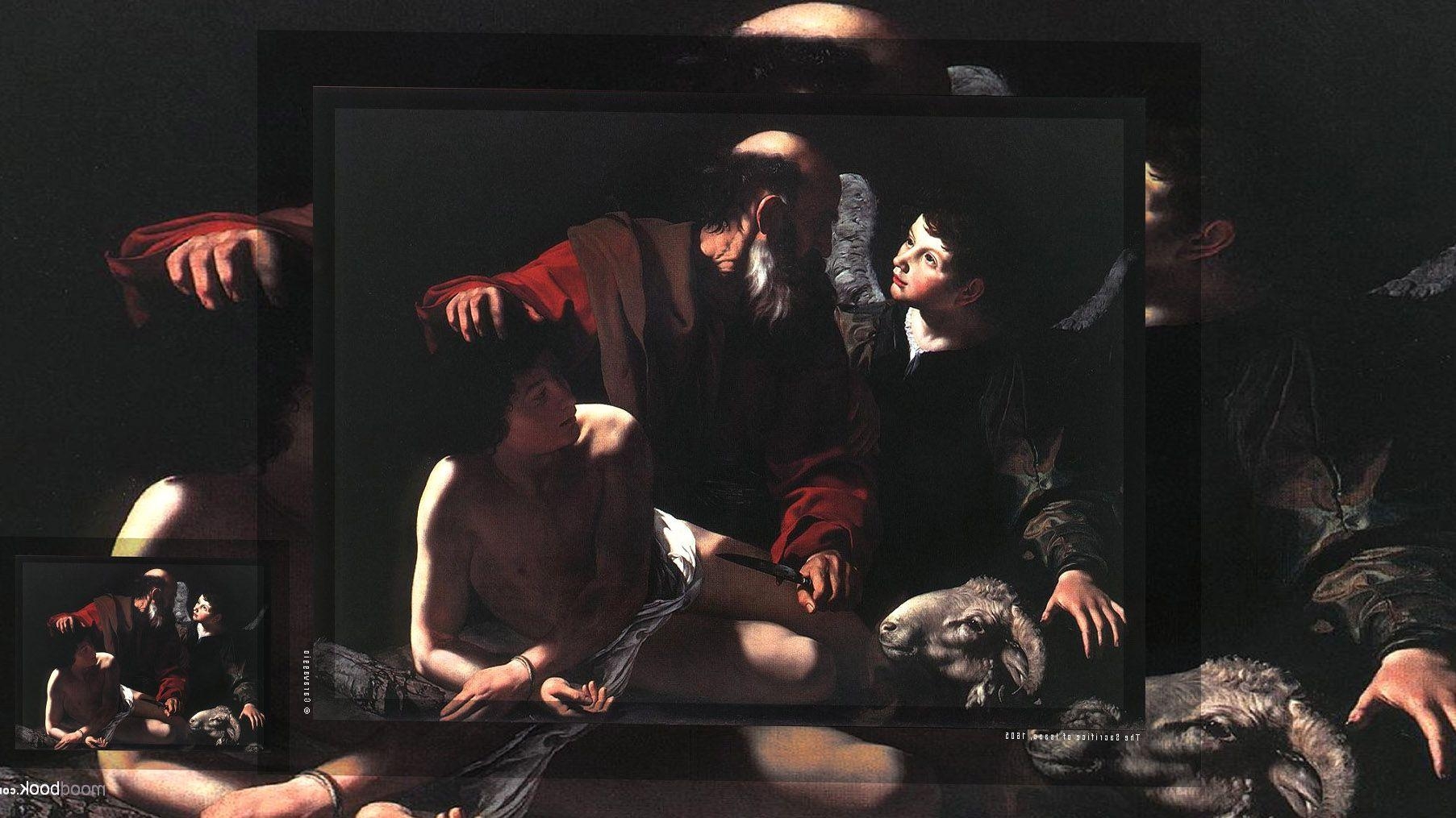 1810x1020 Caravaggio, The, Sacrifice, Of, Isaac, Wallpaper, Amazing, Desktop