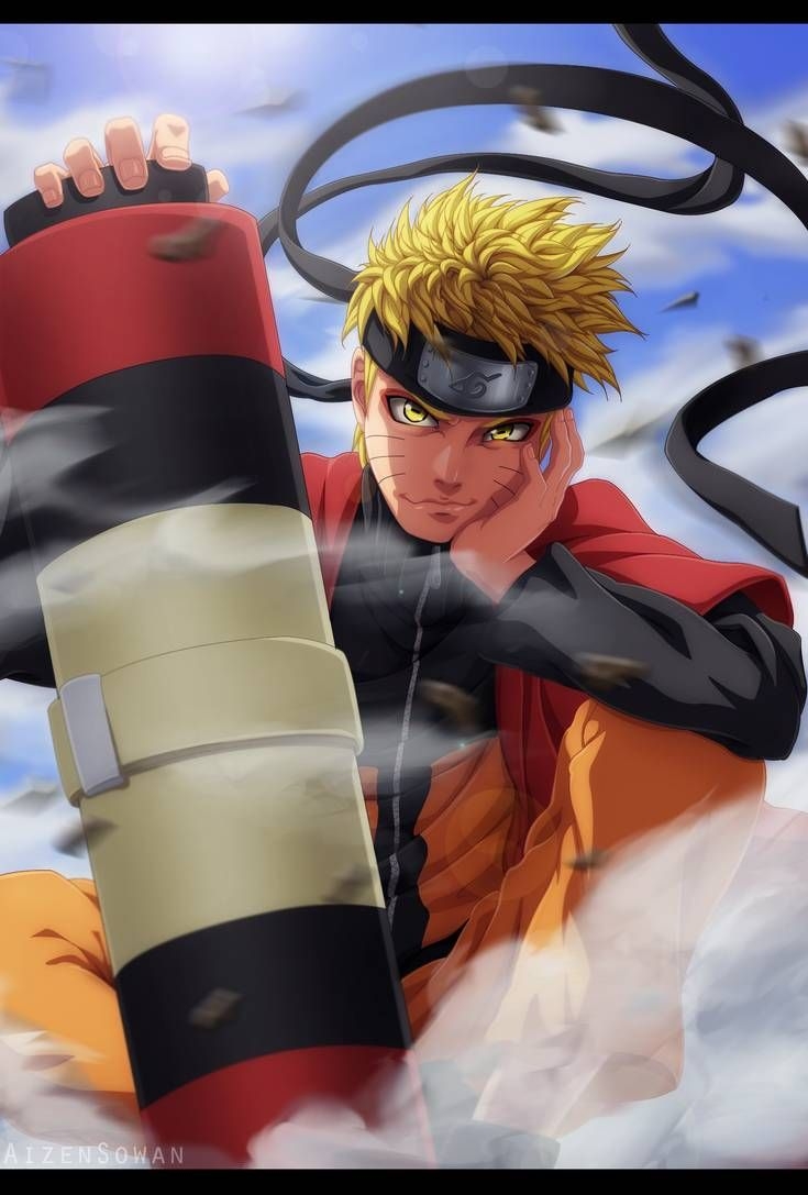 740x1090 Badass by AizenSowan. Naruto uzumaki, Naruto, Naruto uzumaki hokage, Phone