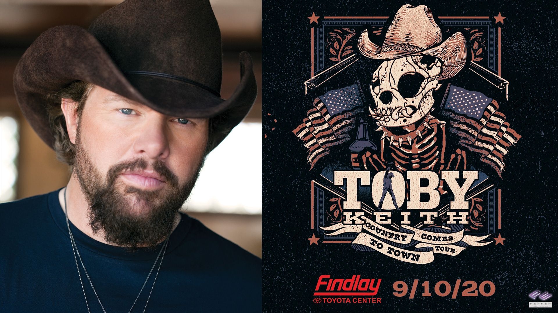 1920x1080 Toby Keith Country Come To Town Tour With Special Guest Laine, Desktop