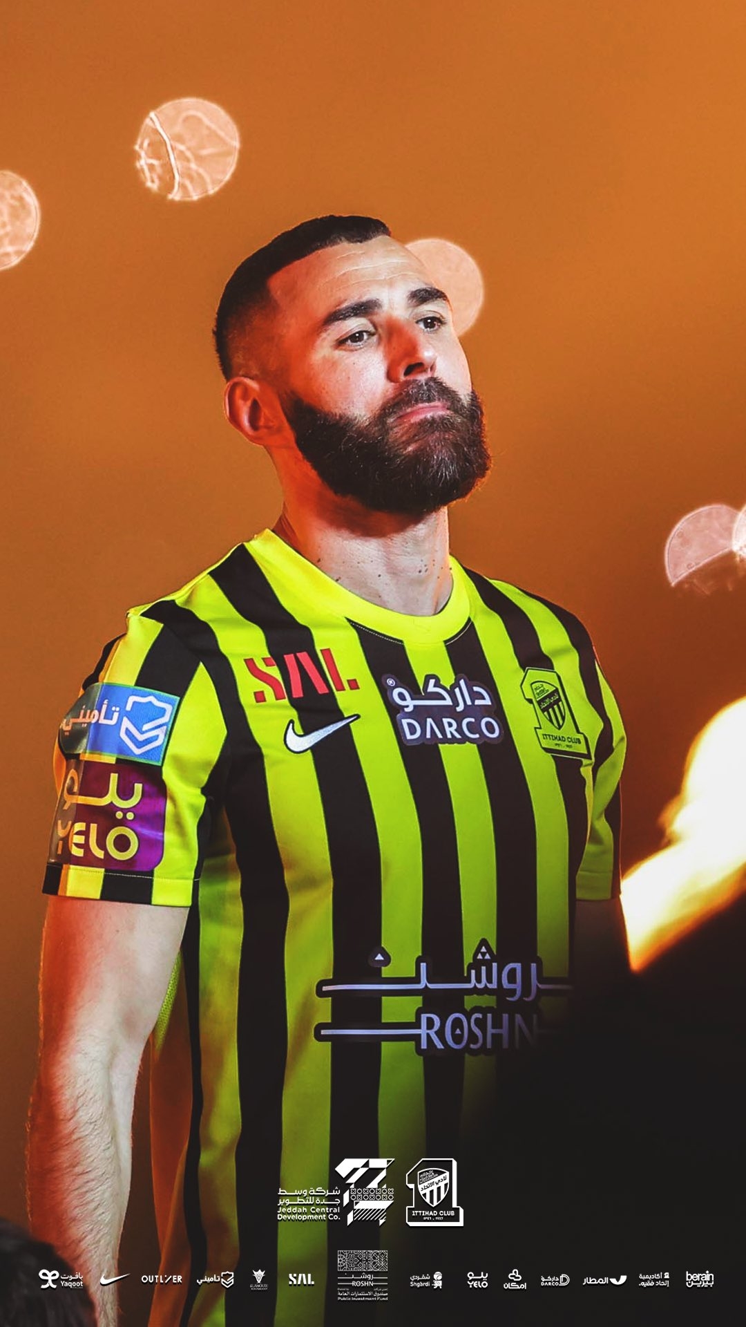 1080x1920 Ittihad Club for some fresh wallpaper for your phone ? Check out these amazing KB9 wallpaper and keep your favorite footballer always close, Phone