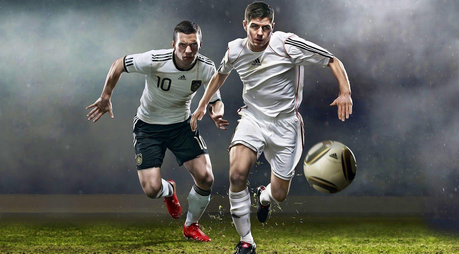 1600x890 Soccer Players Wallpaper, Desktop