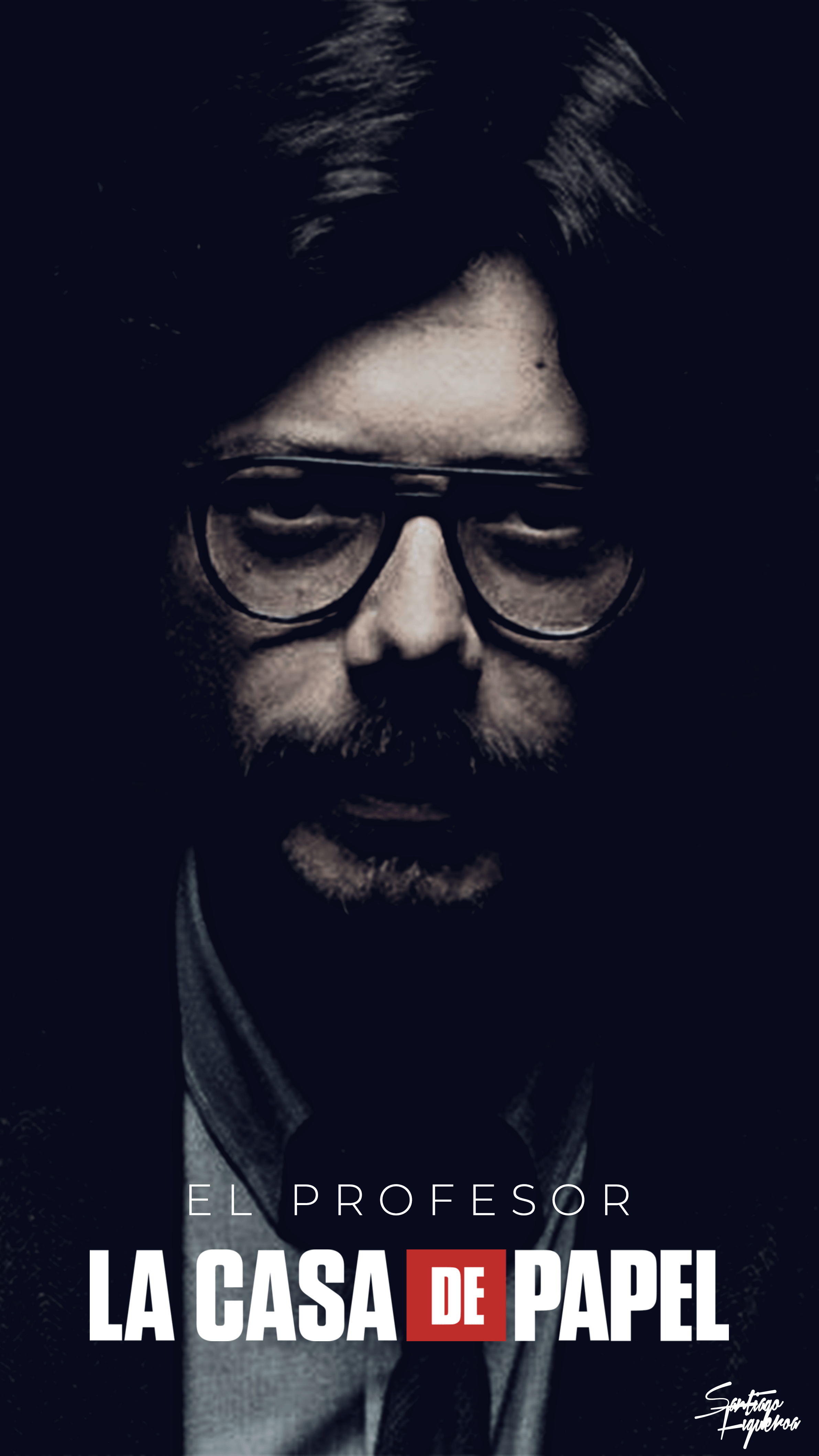 2390x4240 El Profesor Casa de Papel. TV shows em 2019. La casa de papel, Phone