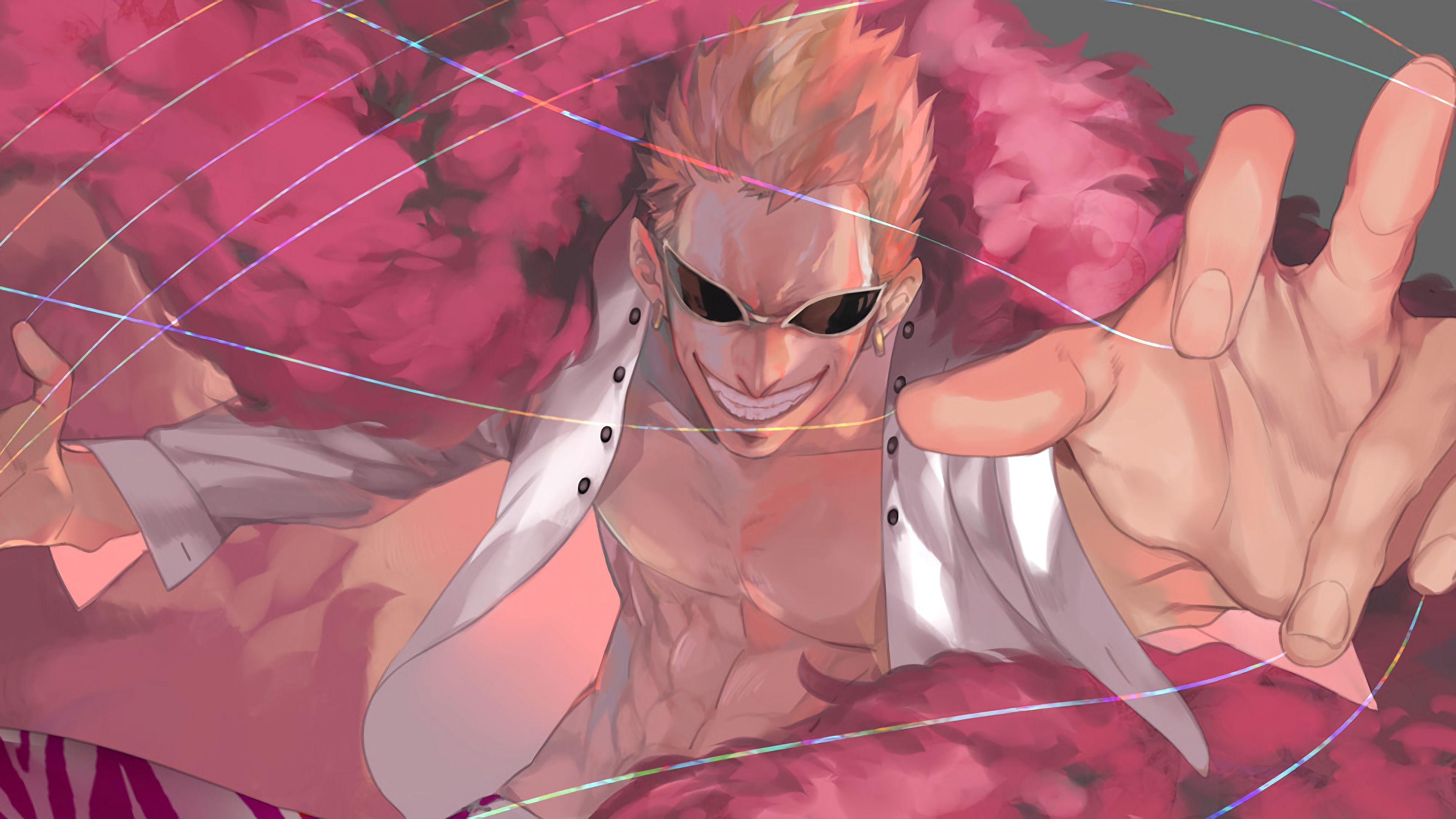 3840x2160 Doflamingo One Piece 4K, Desktop