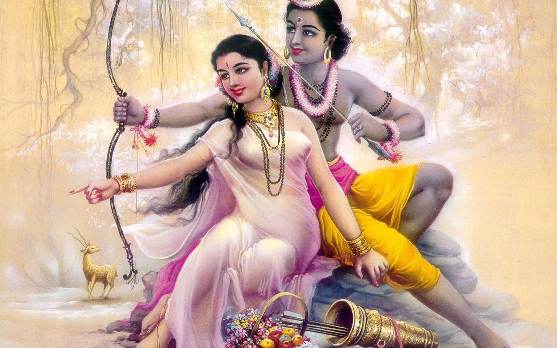 1920x1200 Lord rama and sita high definition wallpaper. High Definition, Desktop