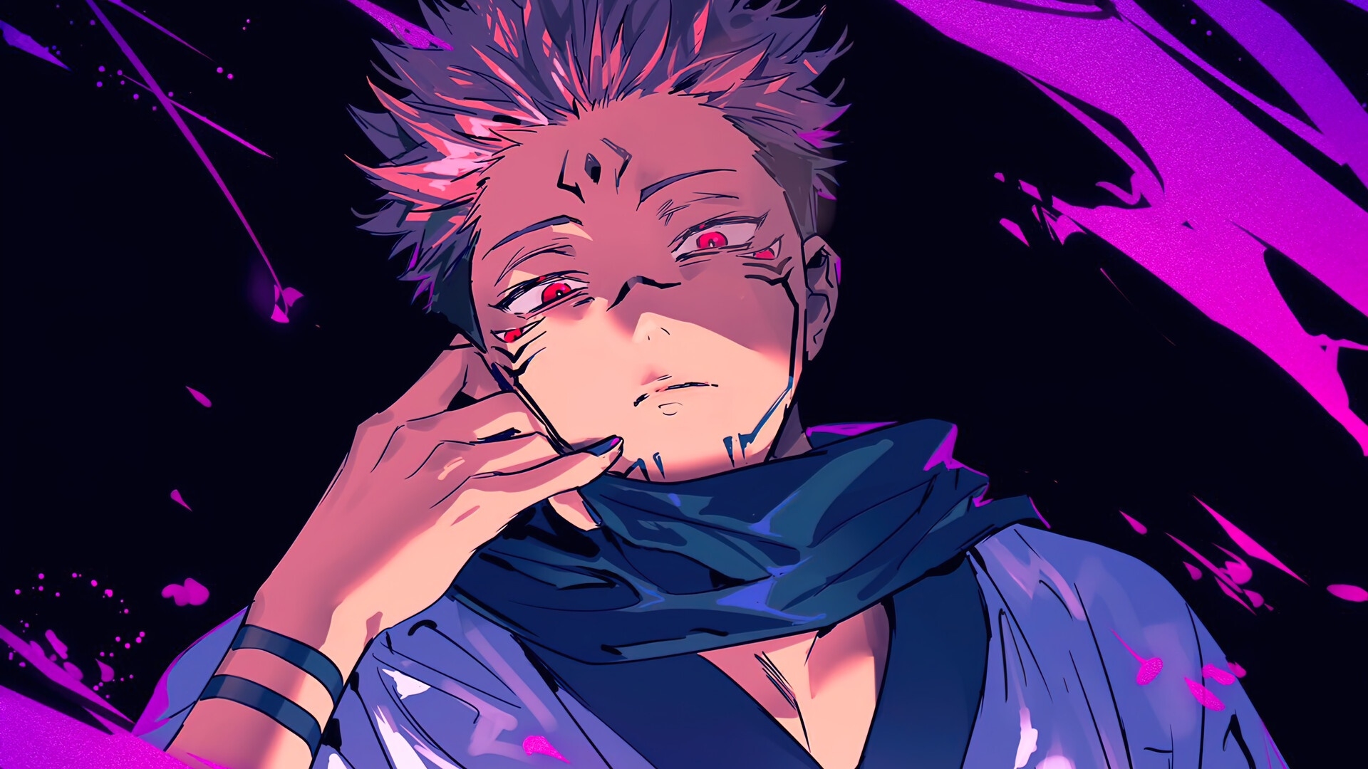 1920x1080 Ryomen Sukuna Jujutsu Kaisen Wallpaper, Desktop