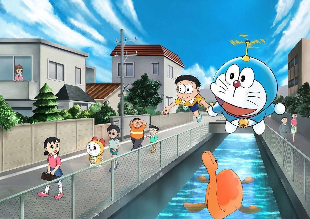 1070x760 doraemon 3D wallpaper, doraemon wallpaper, doraemon and nobita, Desktop