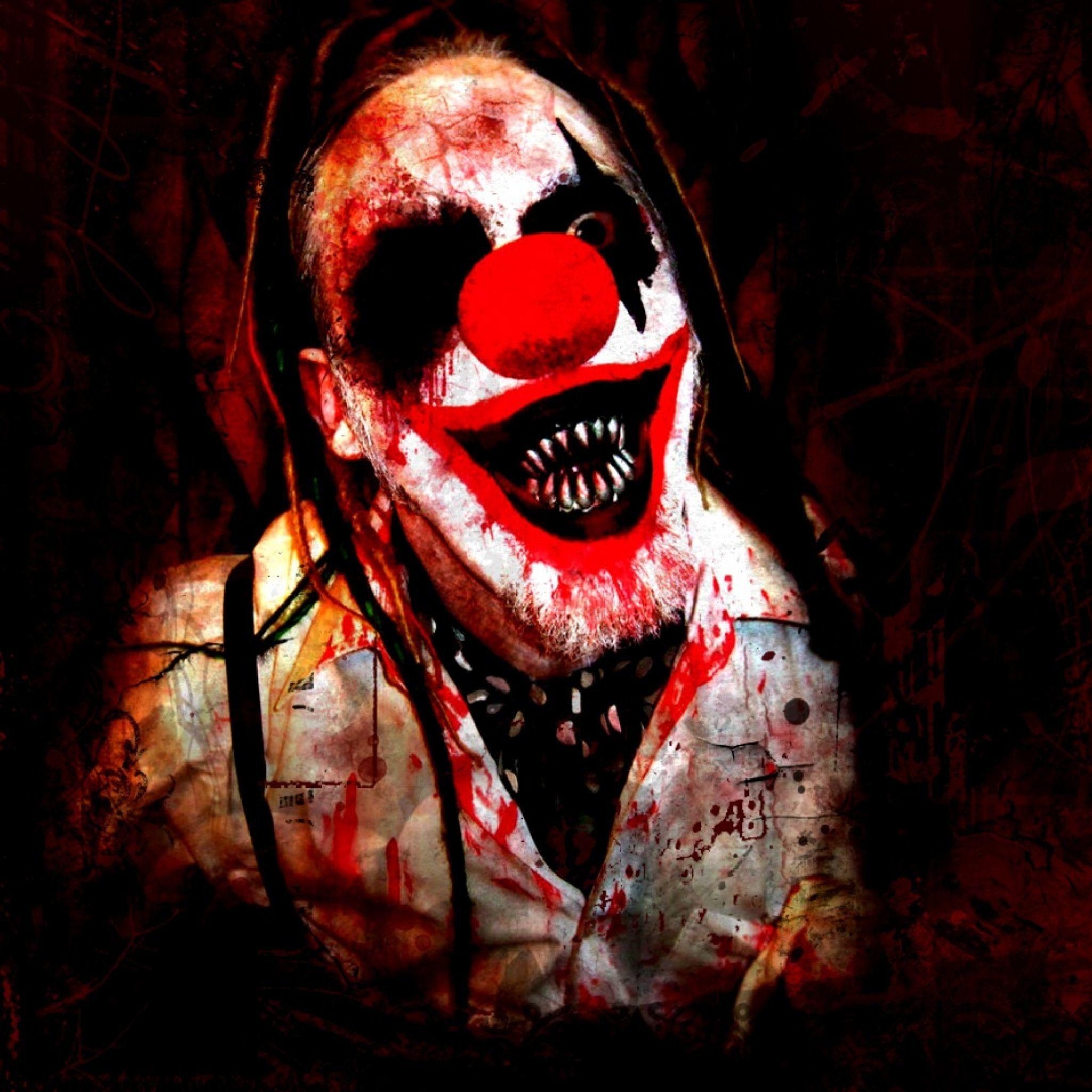 2050x2050 Scary Clown Wallpaper Free Scary Clown Background, Phone