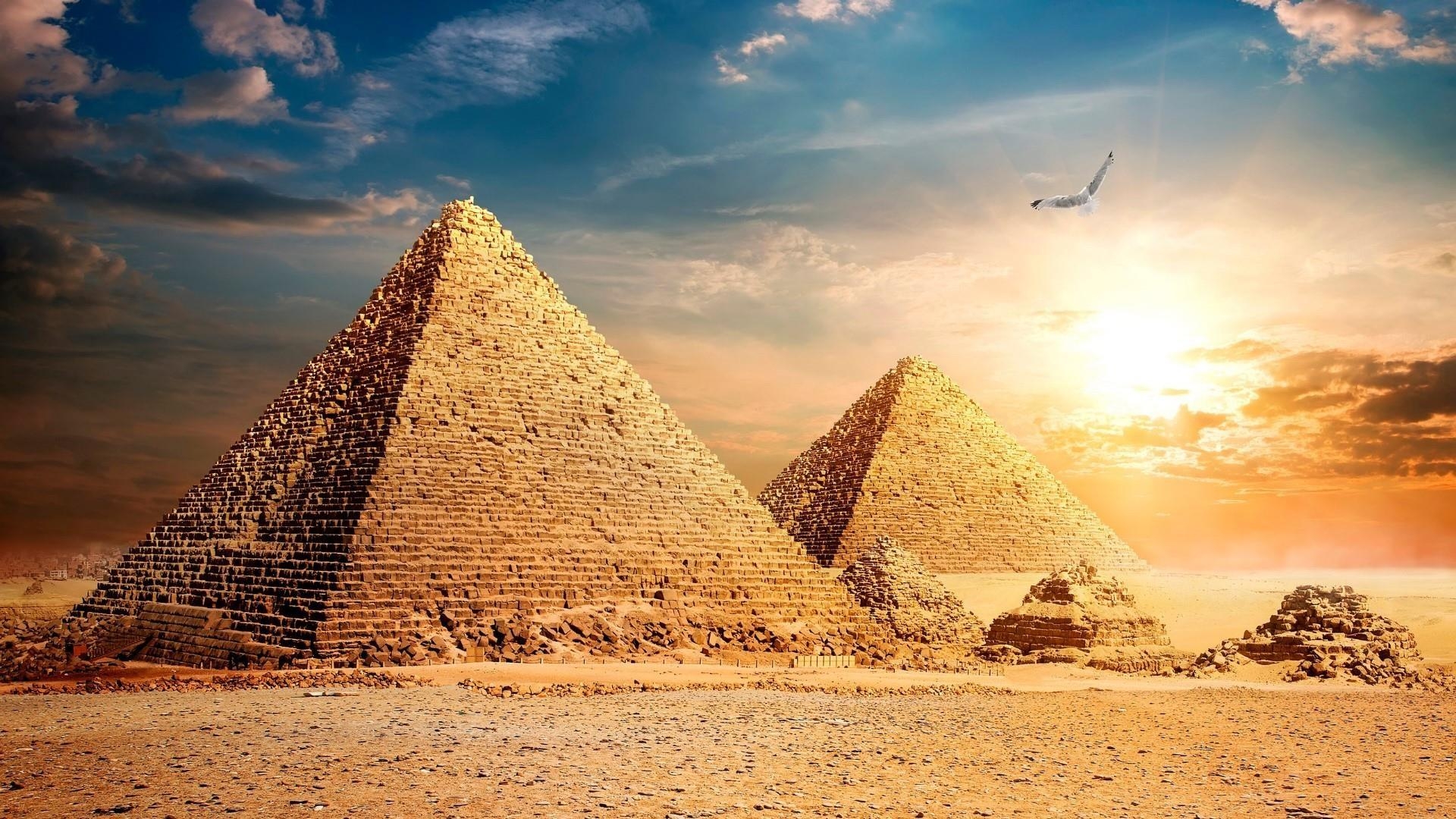 1920x1080 Giza Pyramids Wallpaper, Desktop