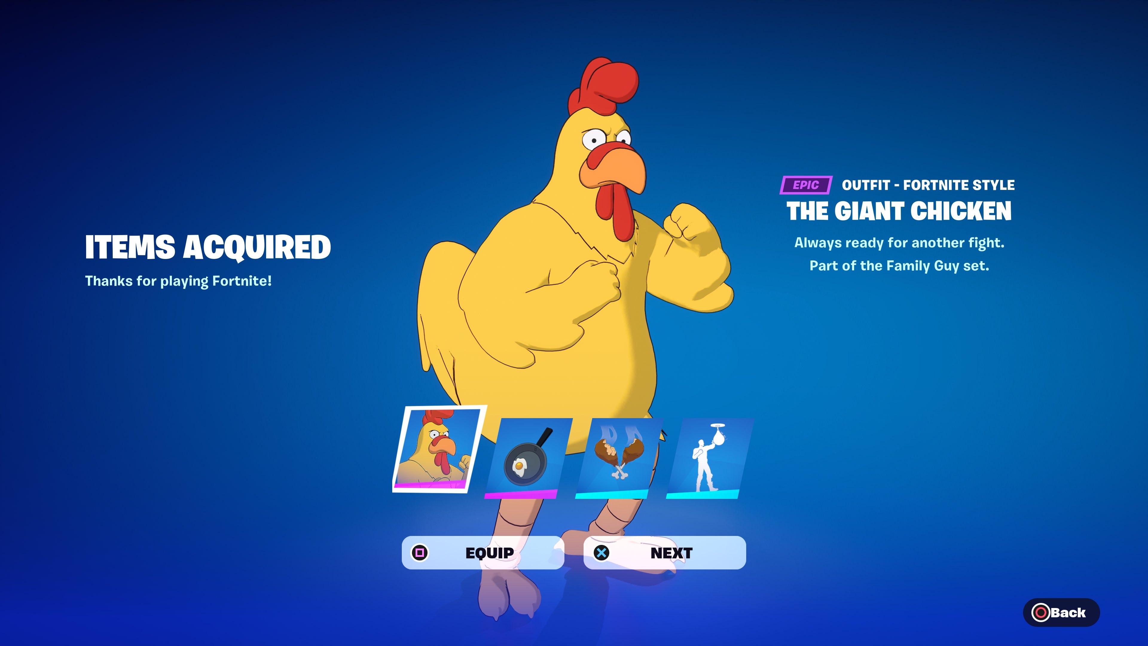 3840x2160 The Giant Chicken Fortnite wallpaper, Desktop