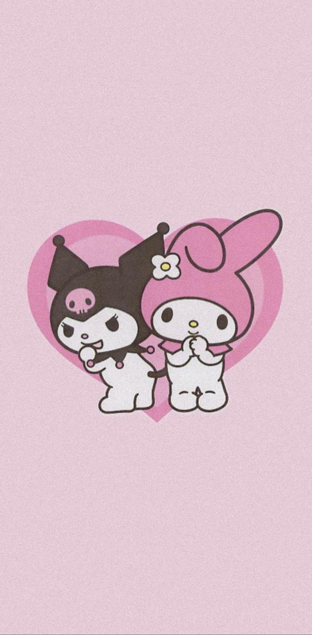 630x1280 My Melody and Kuromi wallpaper, Phone