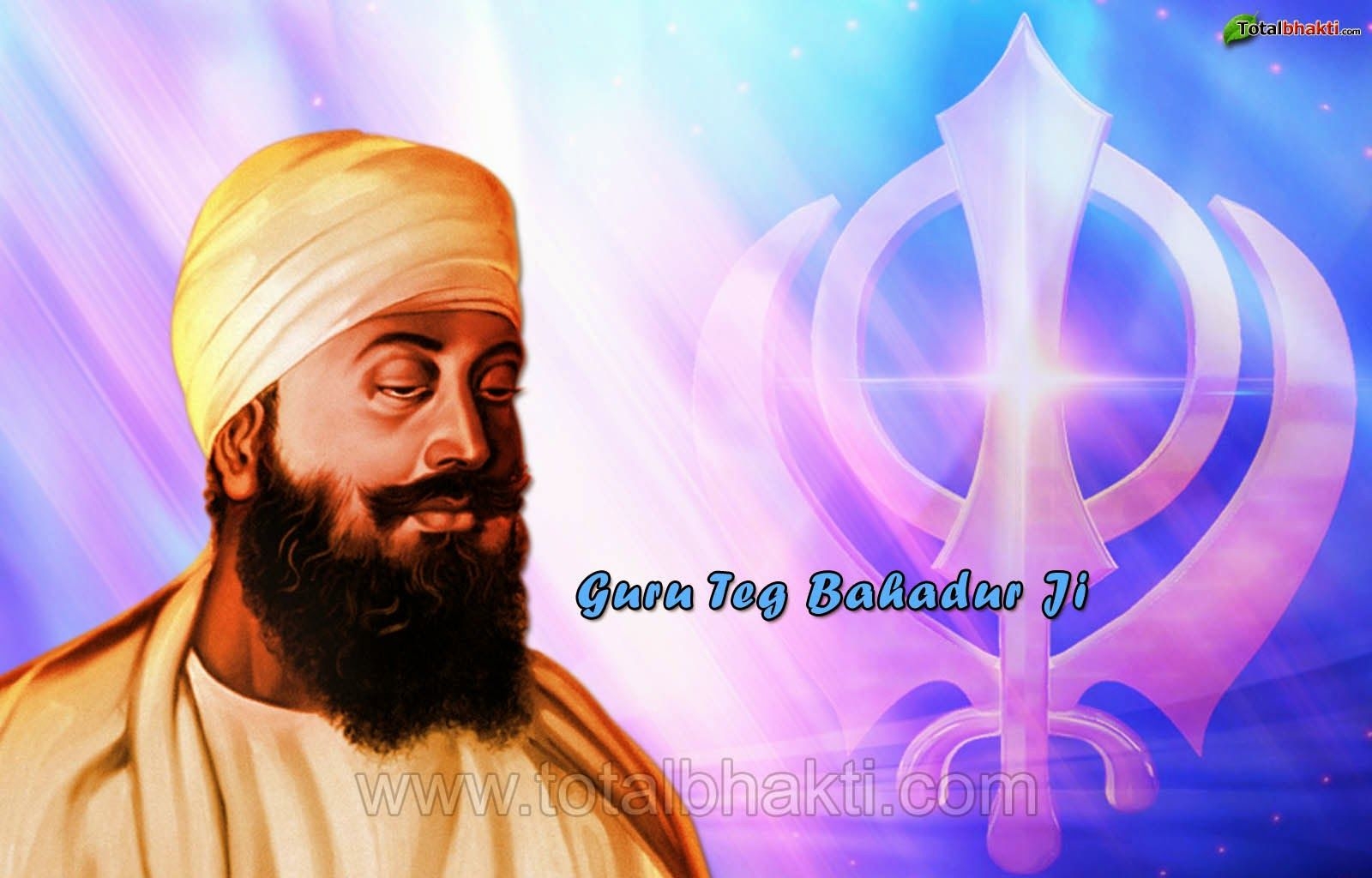 1600x1030 Happy Birthday Guru Tegh Bahadur 2014 HD Wallpaper and Photo, Desktop