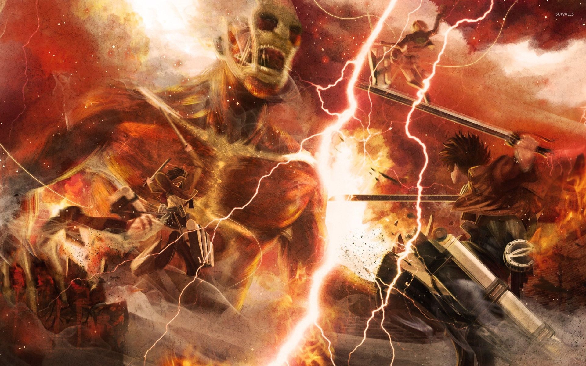 1920x1200 Attack On Titan Desktop Wallpaper Free Attack On Titan, Desktop