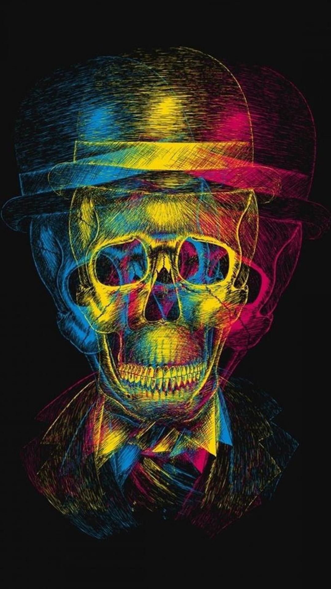 1080x1920 Skull Wallpaper for iPhone, Phone