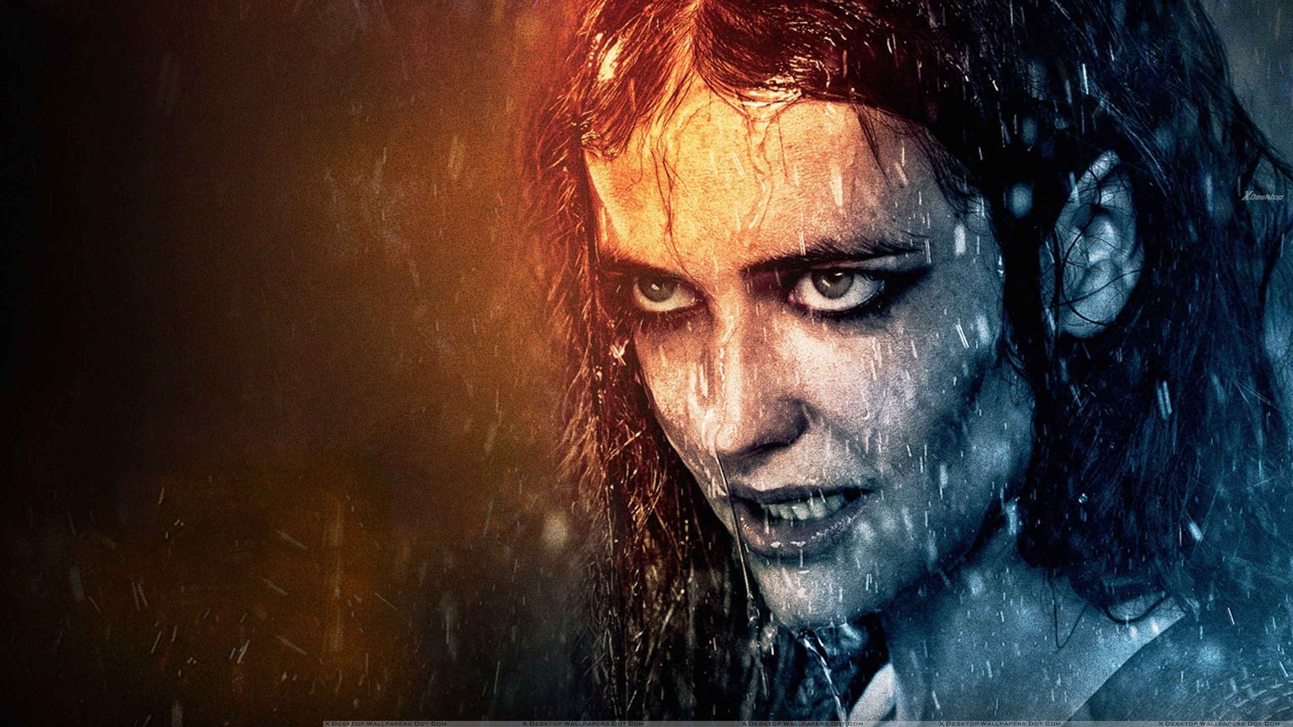 2560x1440 Eva Green Looking Angry In 300, Desktop