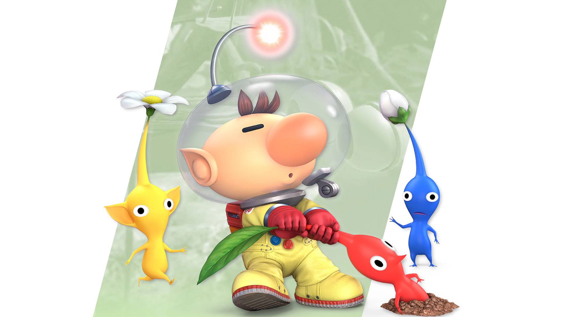 1930x1090 Super Smash Bros Ultimate Olimar Wallpaper with Monocle, Desktop