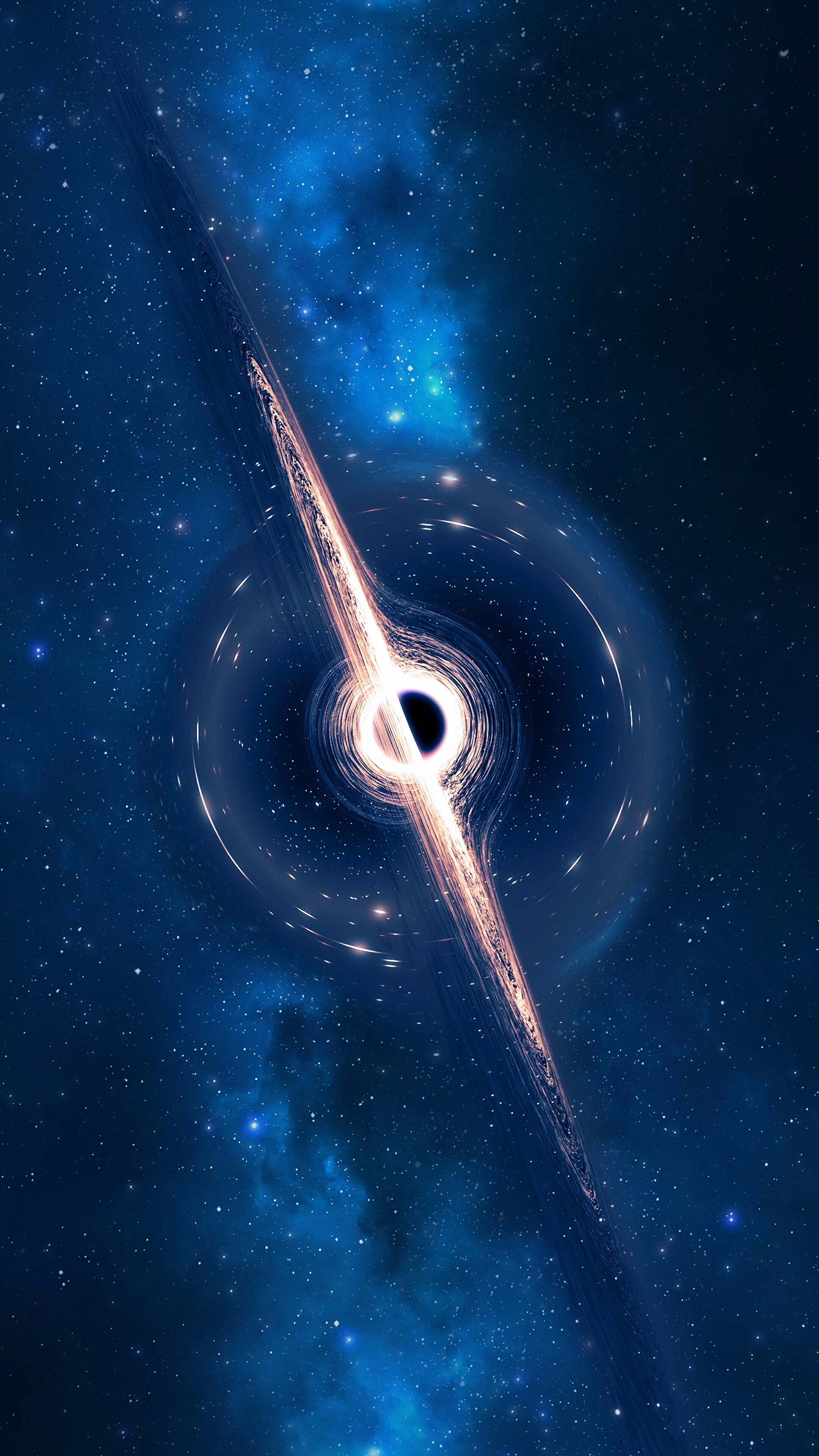 2160x3840 Space, Stars, Black Hole, 4k Gallery HD Wallpaper, Phone