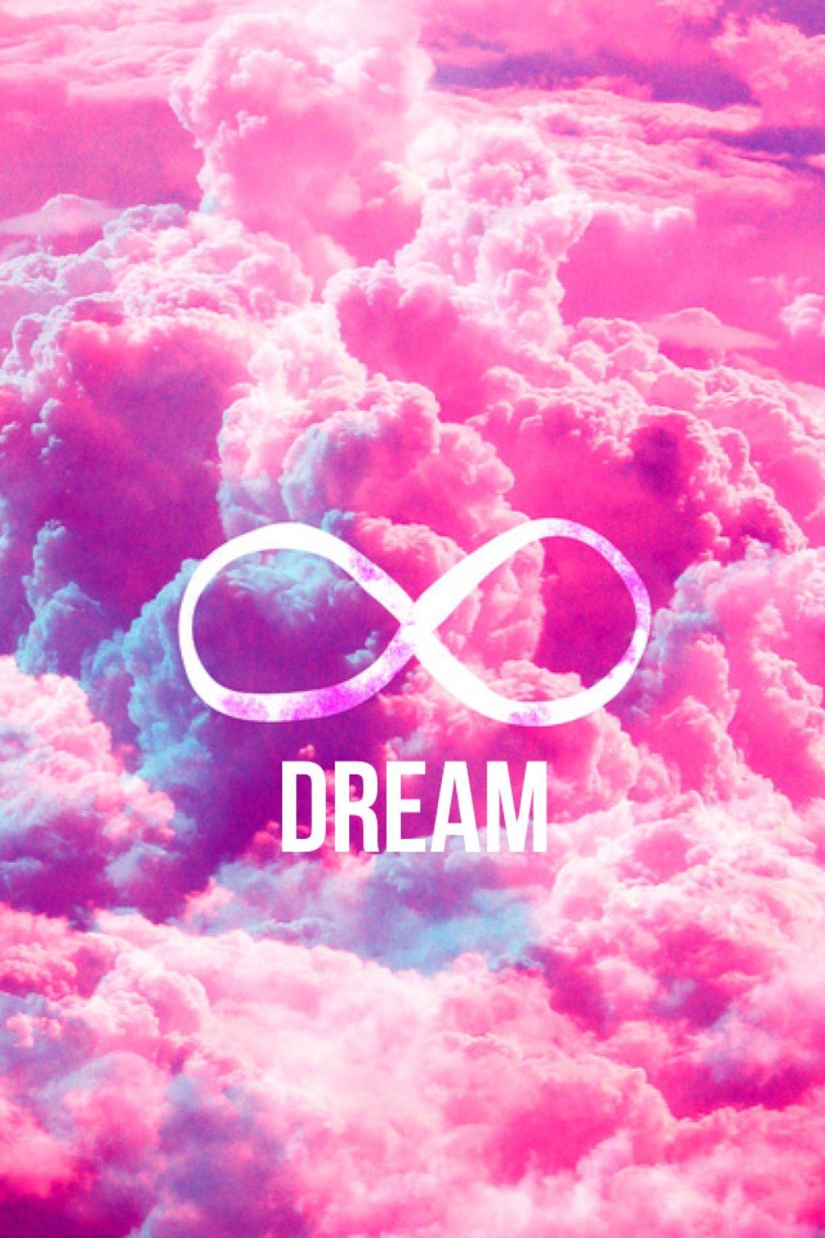 1200x1800 Girly Infinity Symbol Bright Pink Clouds Sky Computer Sleeve, Phone