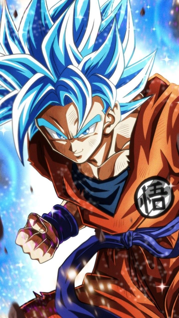 720x1280 Goku SSB Evolucion. ドラゴンボールgt, 悟空壁紙, 学級旗, Phone