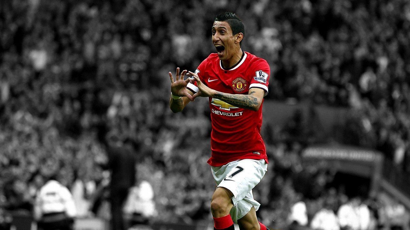 1370x770 Made this Di Maria wallpaper, thought some of you might like it, Desktop