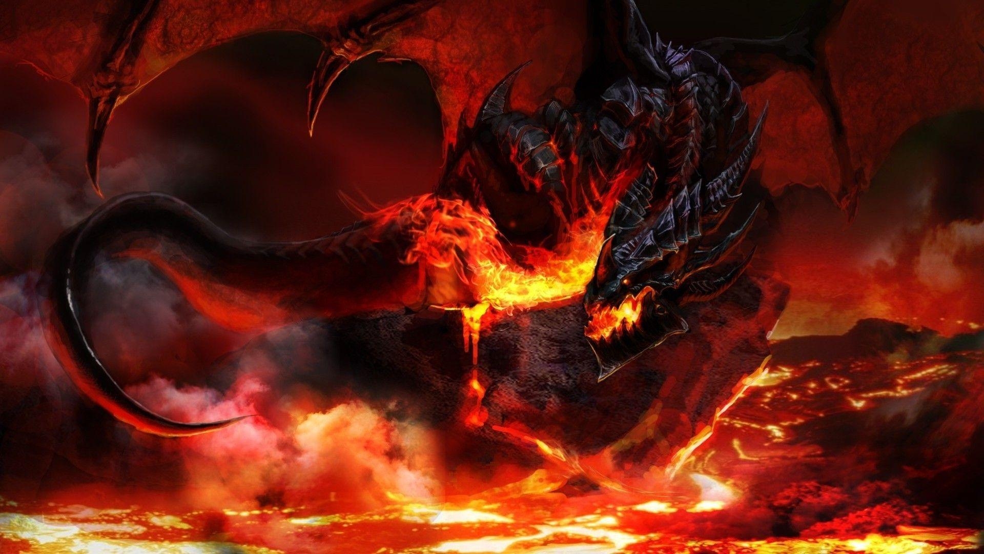 1920x1080 Anime Dragon Wallpaper, Desktop