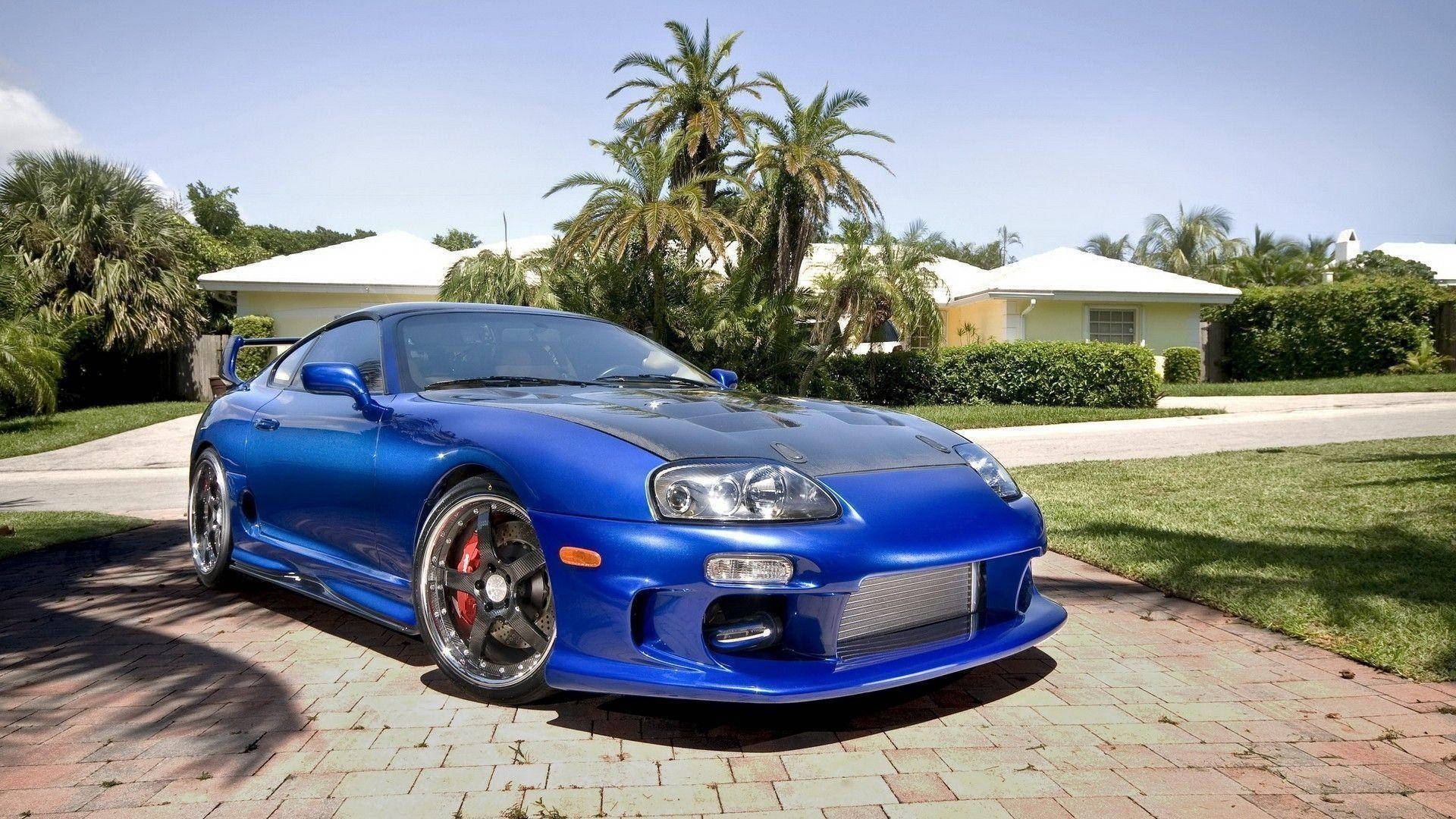 1920x1080 Download Toyota Supra Mk4 Carbon Fiber Hood Wallpaper, Desktop