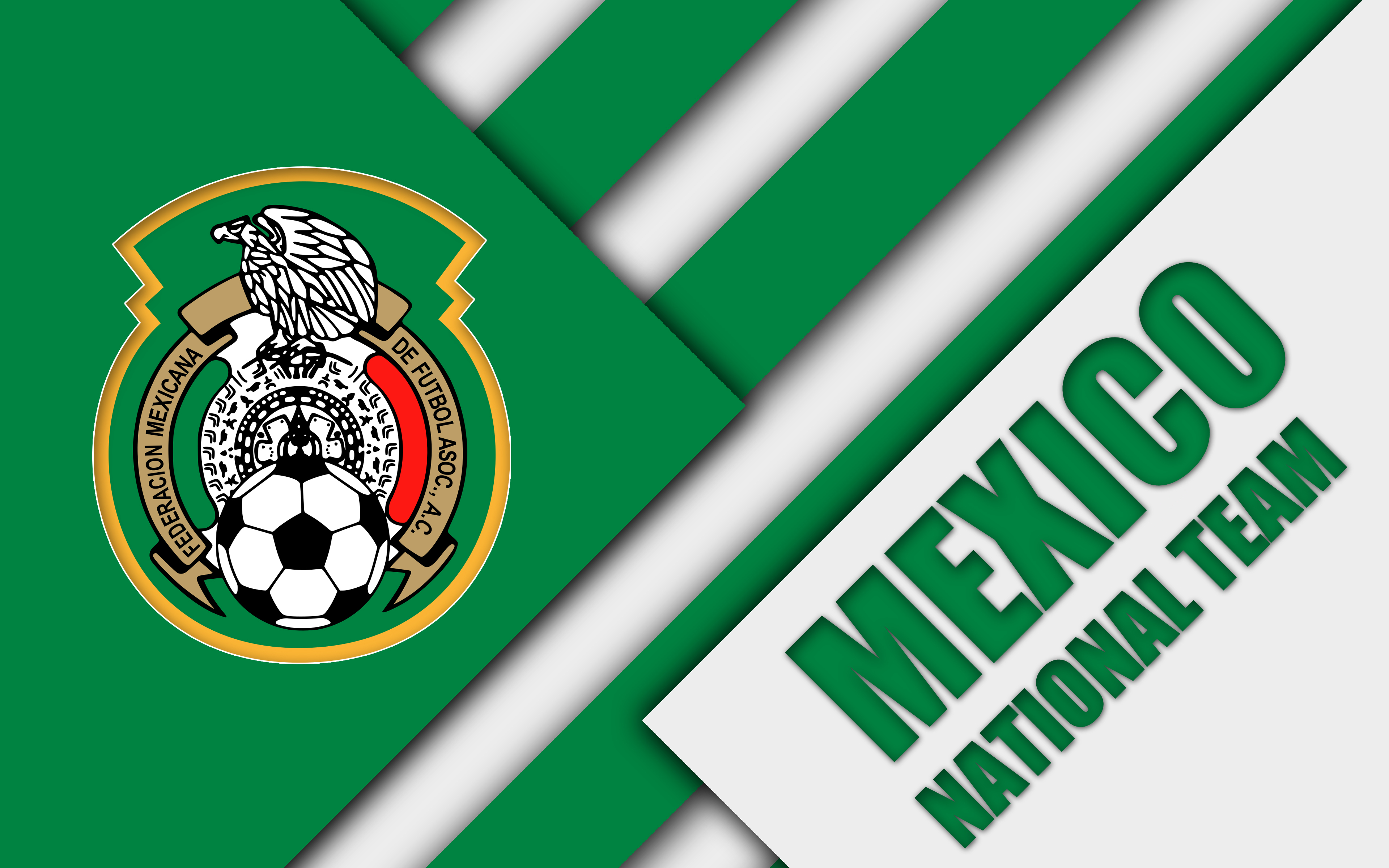 3840x2400 Emblem Logo Mexico Soccer Wallpaper:, Desktop