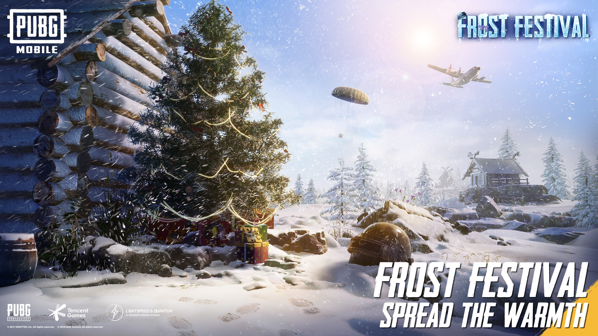 1920x1080 PUBG MOBILE - ✔️ Presents ✔️ Snow ✔️ An arsenal of military grade equipment The Frost Festival is in full swing! Be sure to check it out today! ❄️, Desktop