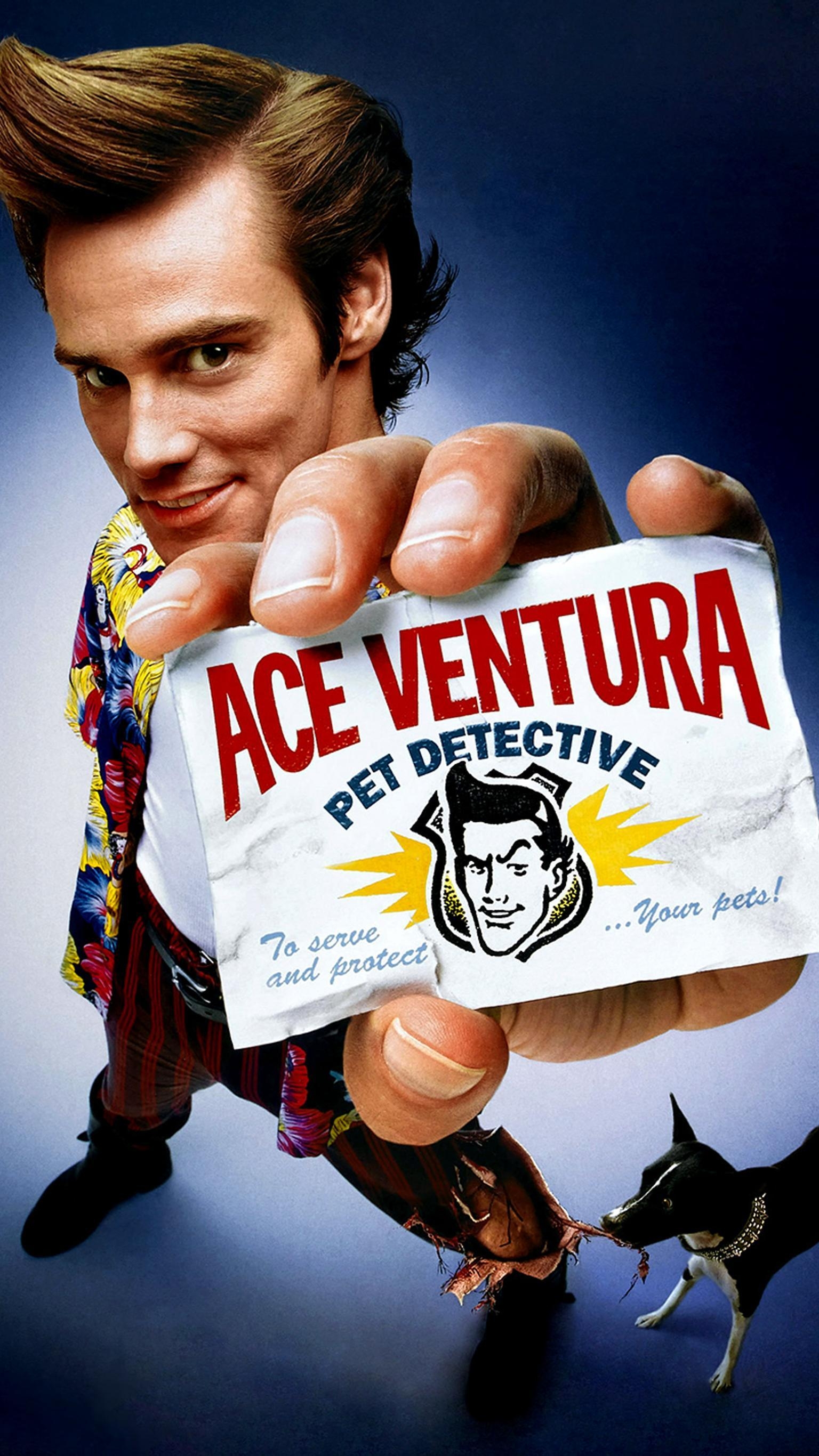 1540x2740 Ace Ventura: Pet Detective (1994) Phone Wallpaper, Phone