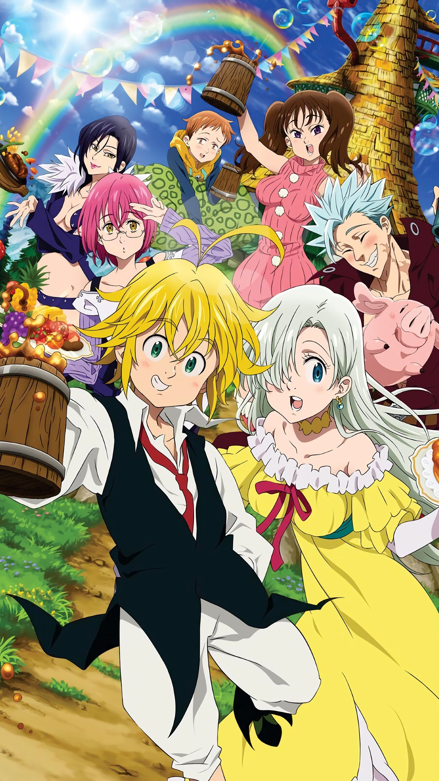 1440x2560 Wallpaper Seven Deadly Sins, Phone