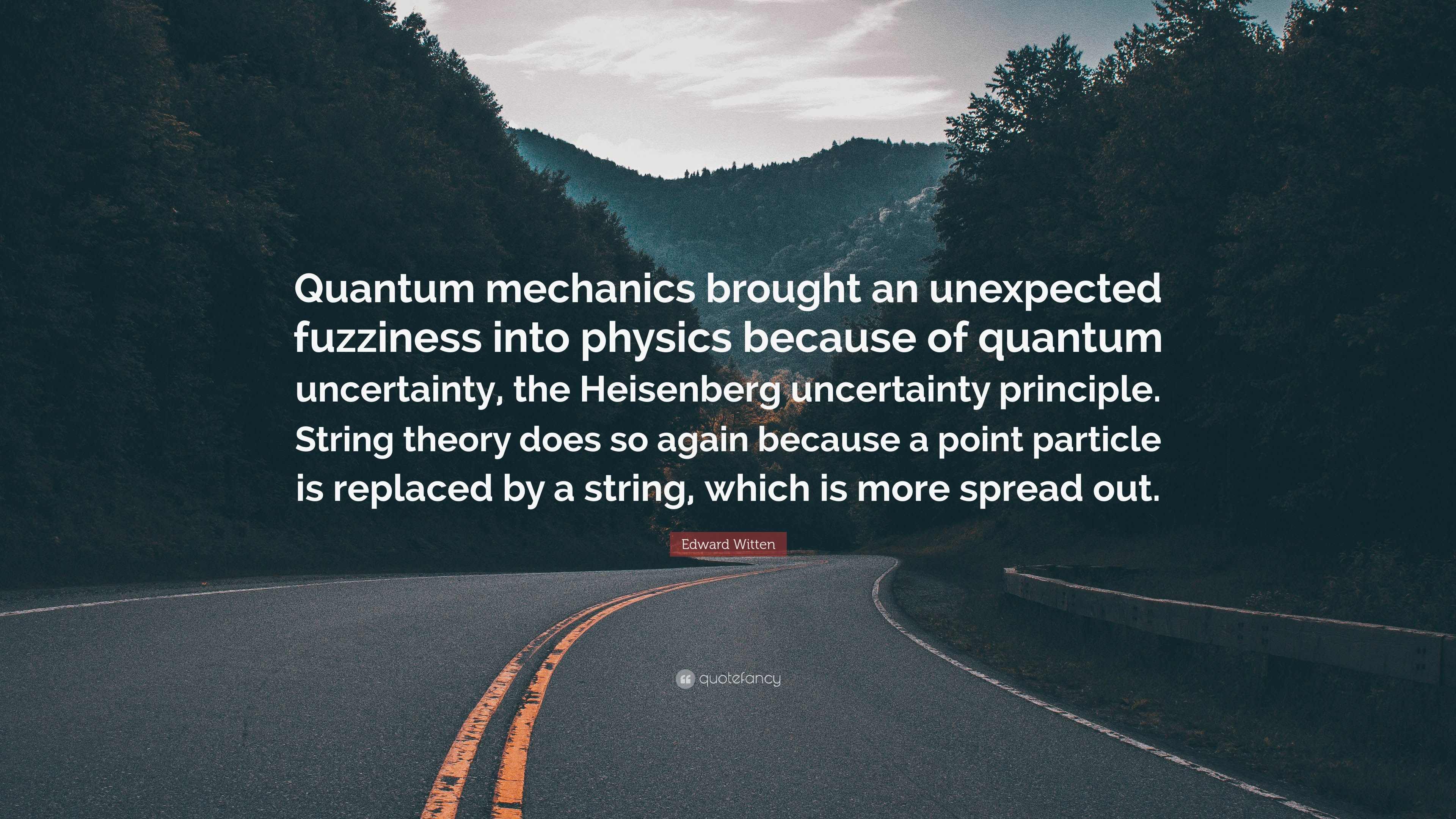 3840x2160 Edward Witten Quote: “Quantum mechanics brought an unexpected, Desktop