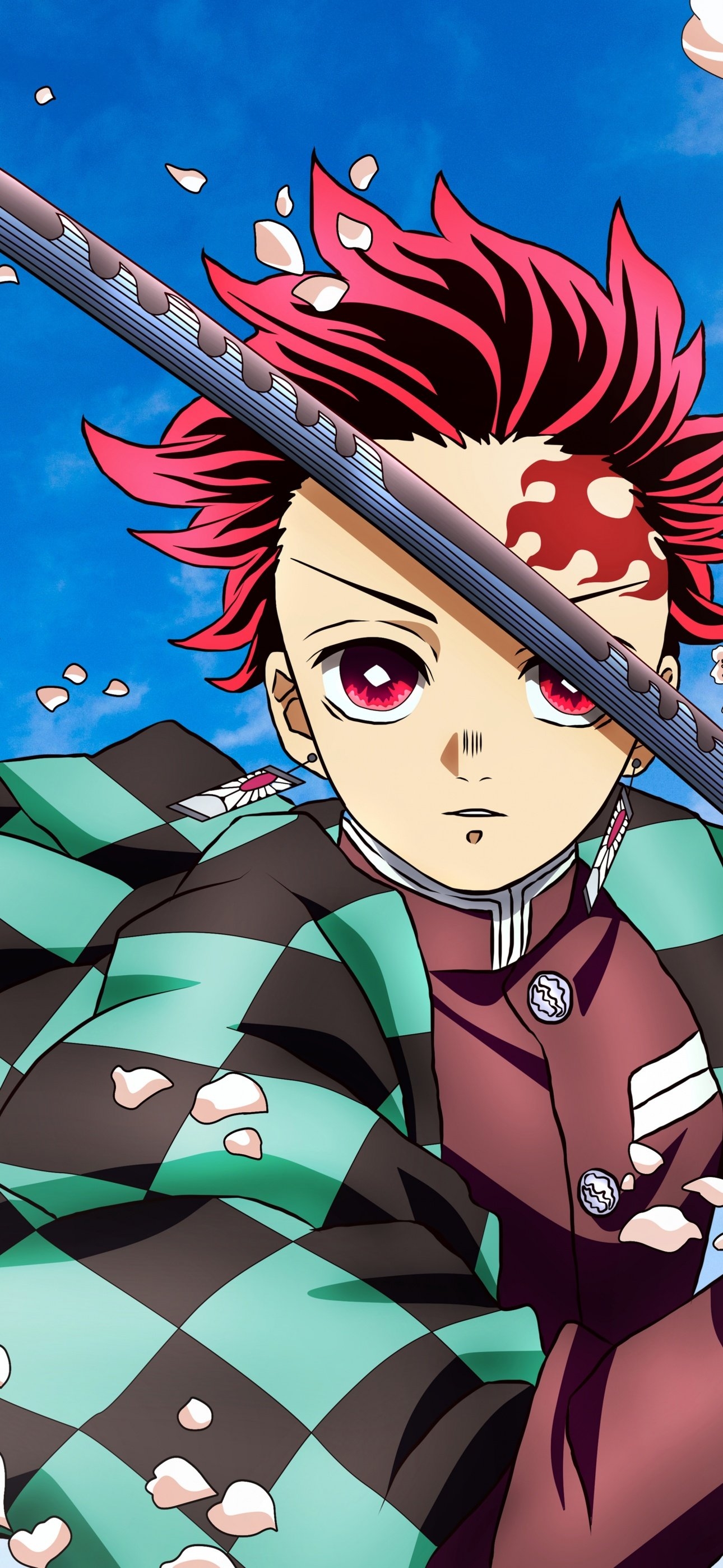 1290x2800 Tanjiro Kamado Wallpaper 4K, 5K, Phone