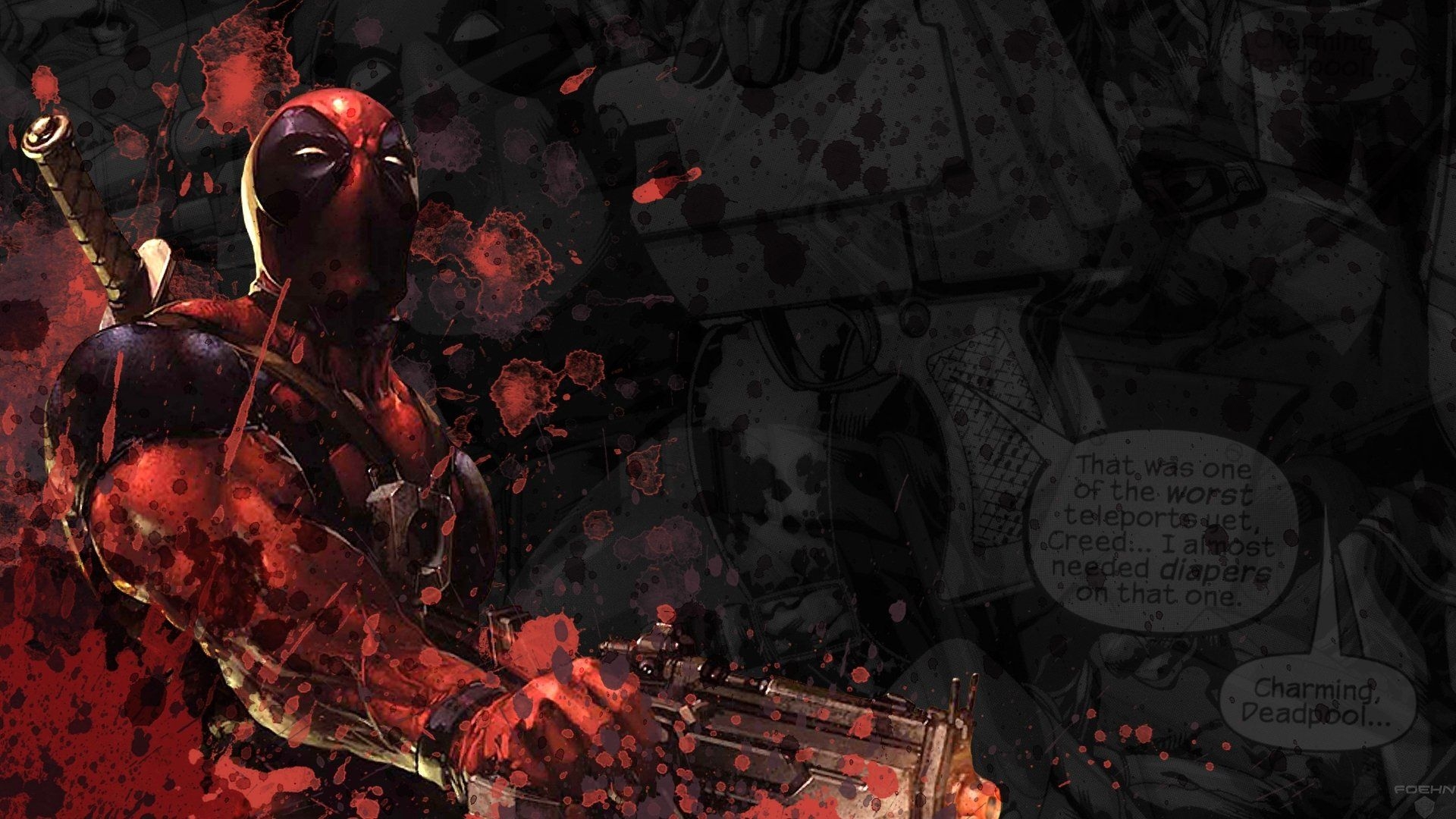 1920x1080 4K Ultra HD Deadpool Wallpaper, Desktop