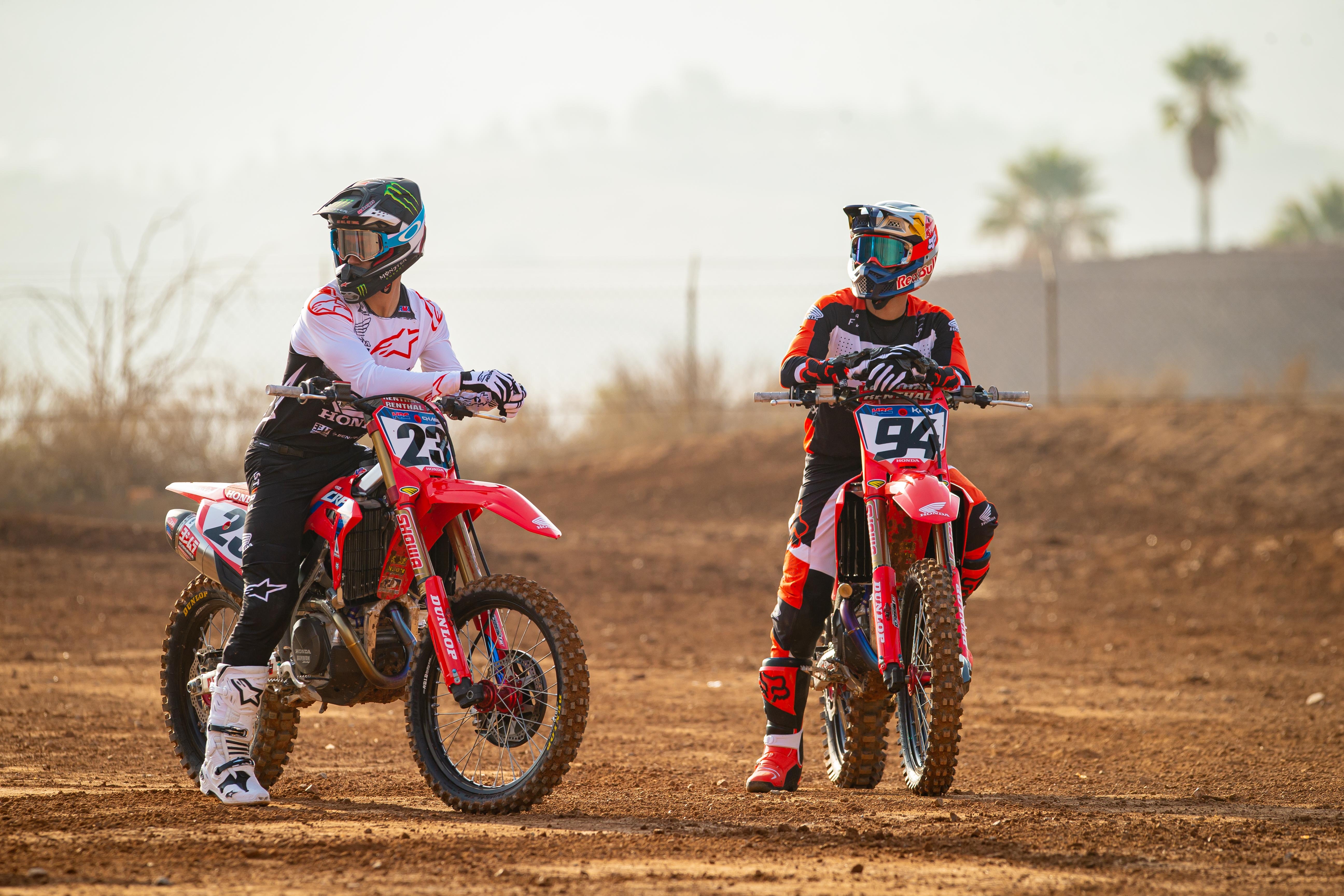 5190x3460 Chase Sexton and Ken Roczen Team HRC Honda Photohoot, Desktop