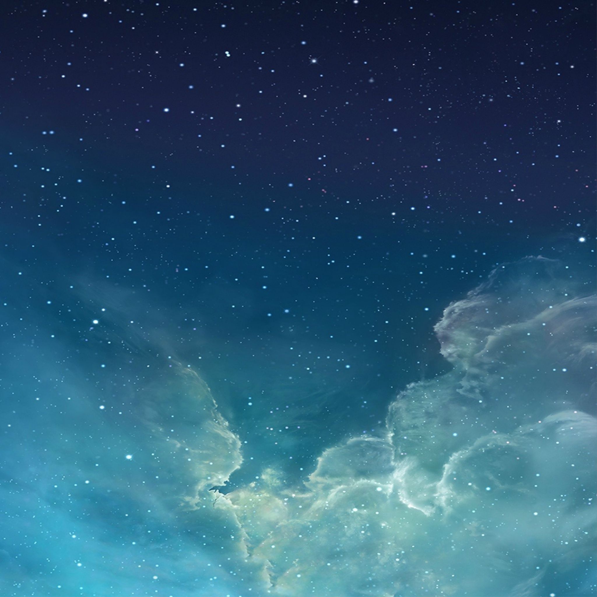 2050x2050 Download Wallpaper  Sky, Stars, Clouds, Abstract New iPad Air, iPad mini Retina HD Background. Облака, Обои, Звезда, Phone