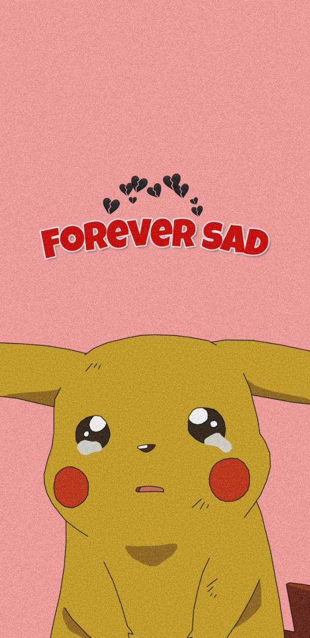 630x1280 pikachu forever sad wallpaper, Phone