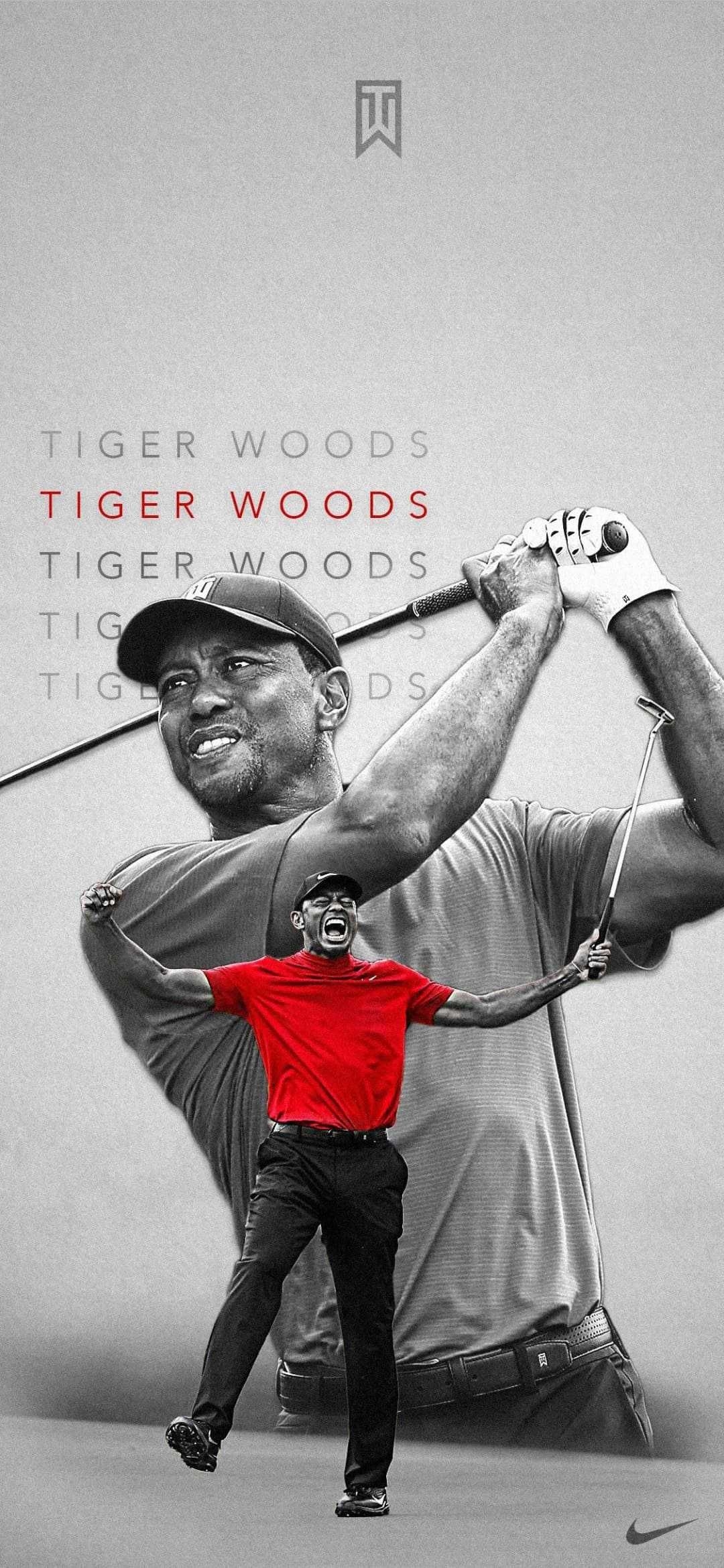 1080x2340 Tiger Woods Wallpaper. Tiger woods, Wood wallpaper, Sports wallpaper, Phone