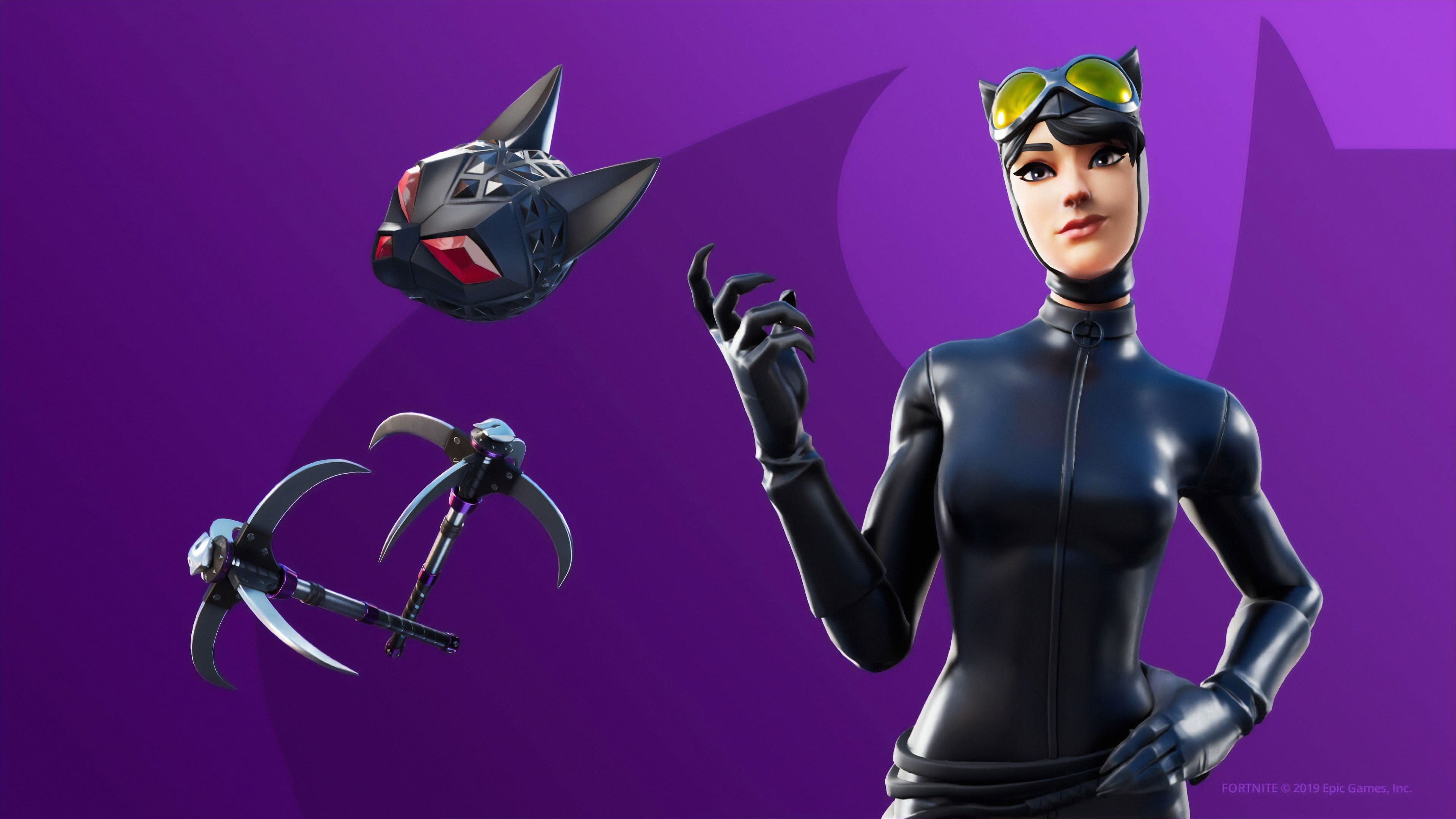 3840x2160 Wallpaper 4k Catwoman Fortnite 4k Wallpaper, Catwoman Wallpaper, Desktop