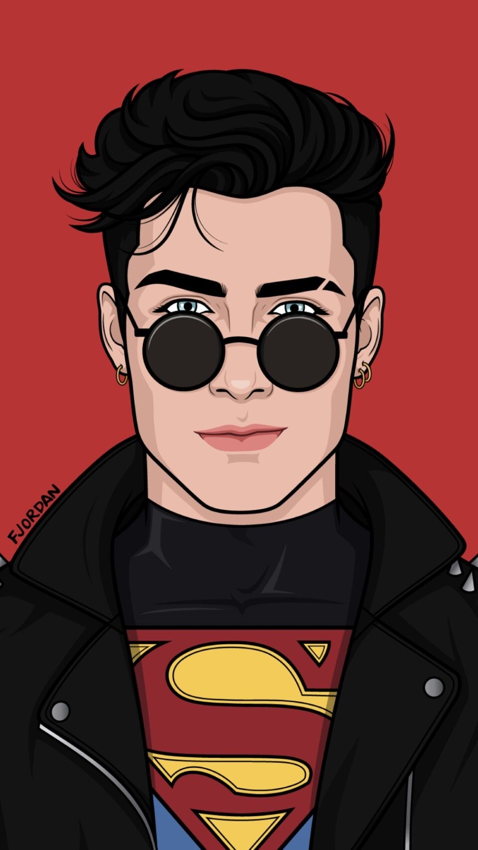 960x1710 Wallpaper Superboy (DC Comics) Filipe Jordan. Pop art comic, Dc comics wallpaper, Comic art, Phone