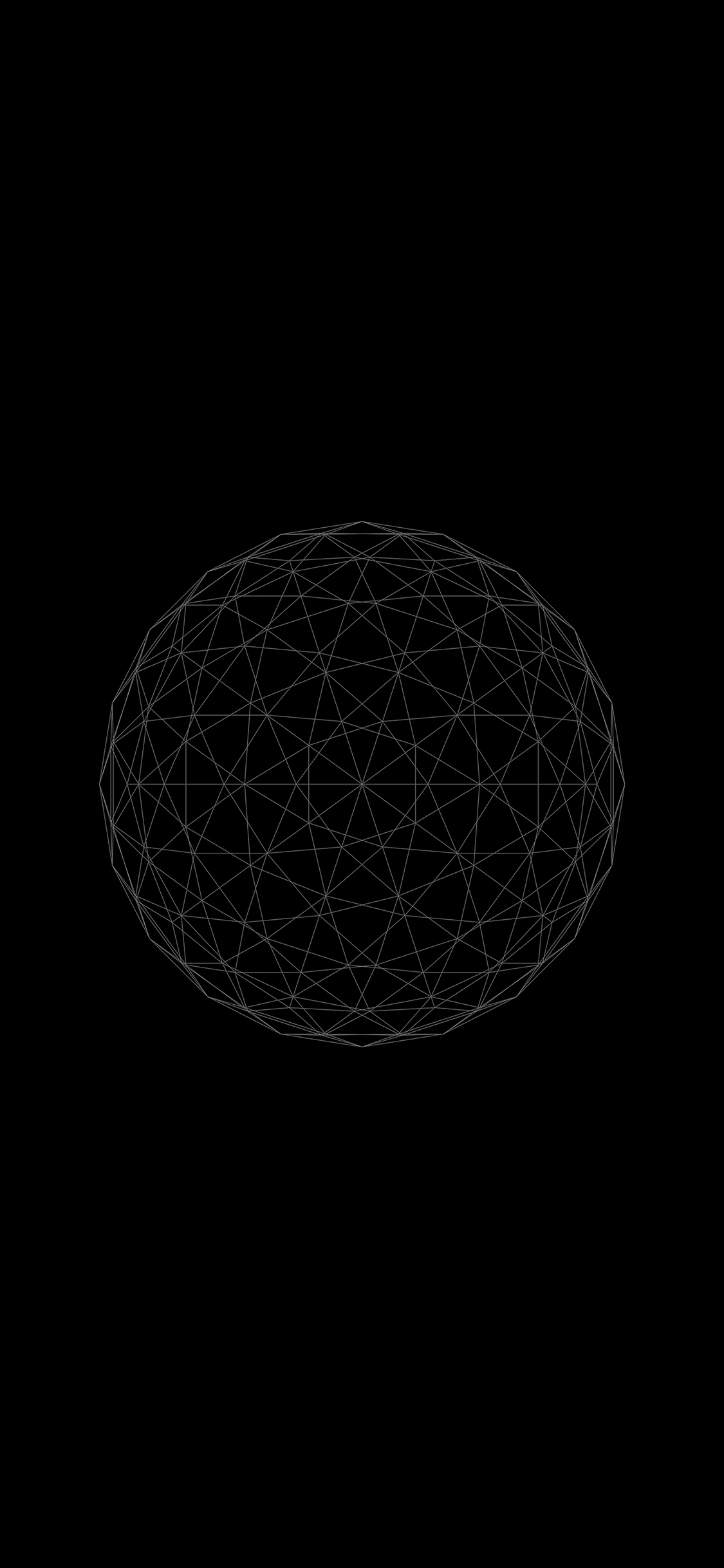 1130x2440 Line Abstract Circle 3D Art Wallpaper, Phone