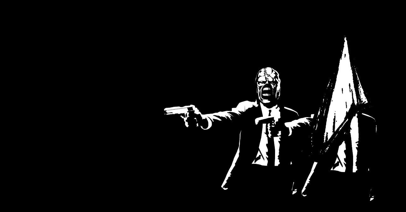 1300x680 Guns suit pulp fiction nemesis pyramid head wallpaper. AllWallpaper, Desktop