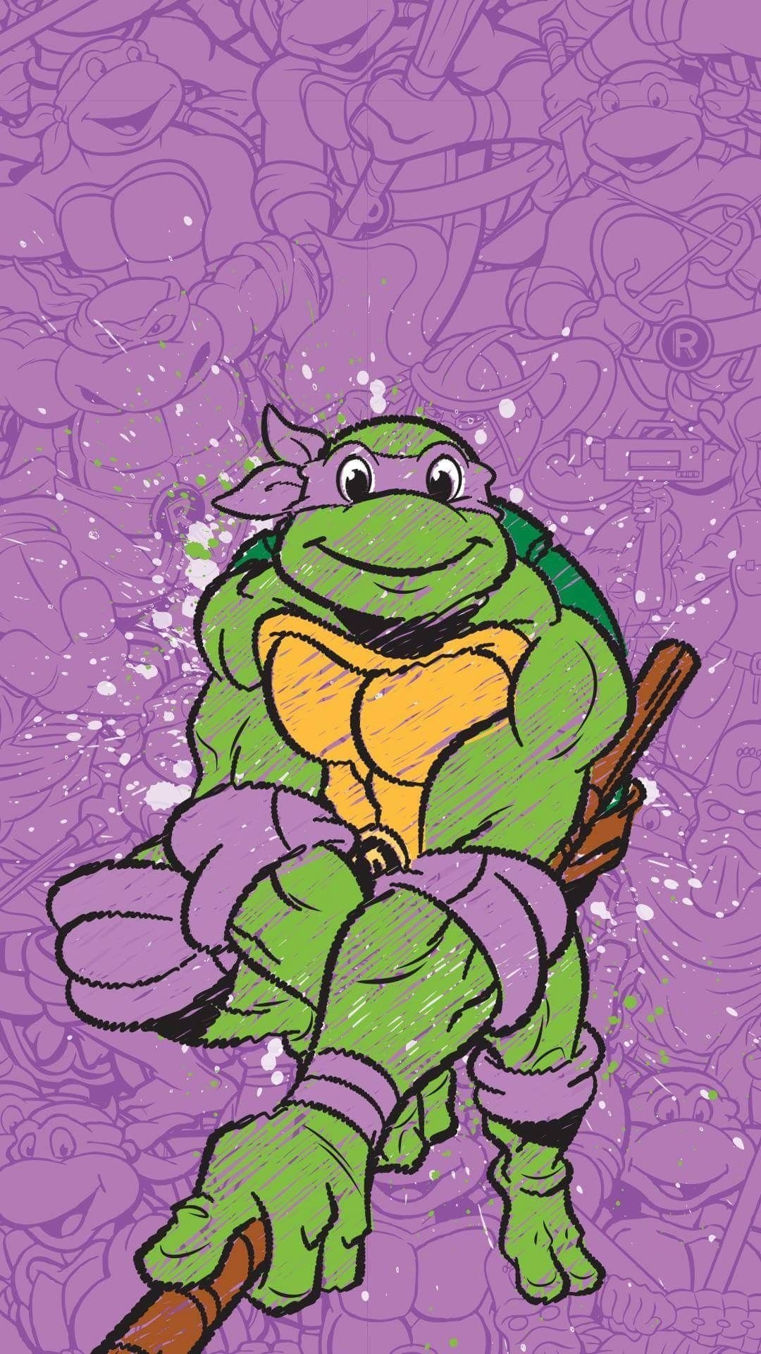 1080x1920 Donatello TMNT. Tmnt wallpaper, Ninja turtles art, Ninja turtles artwork, Phone