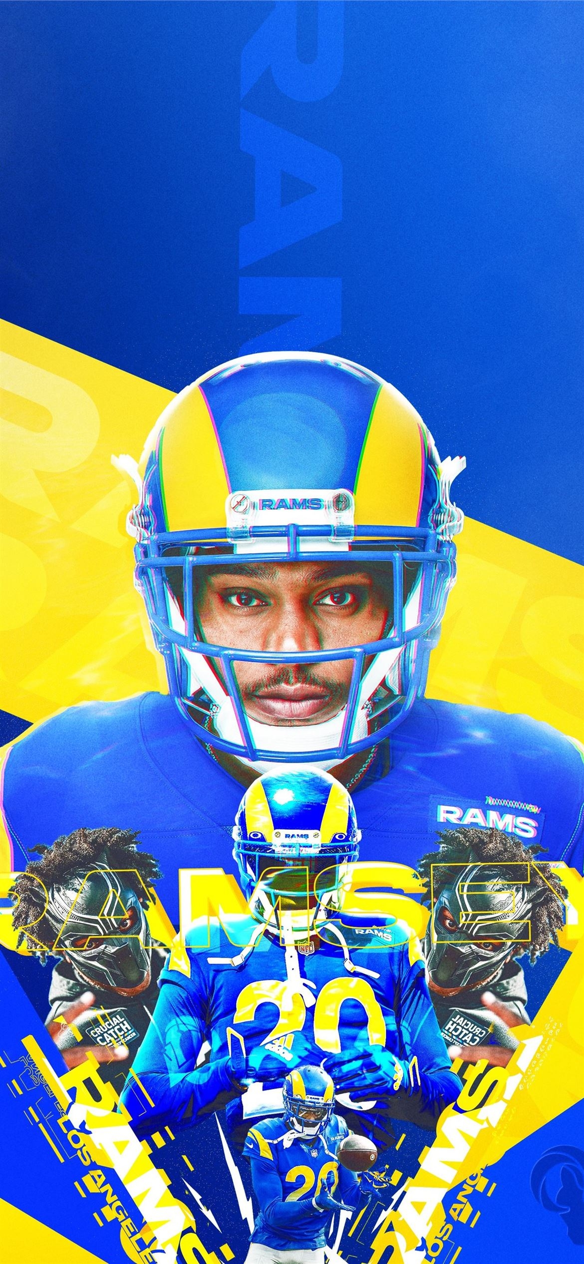 1170x2540 los angeles rams iPhone Wallpaper Free Download, Phone