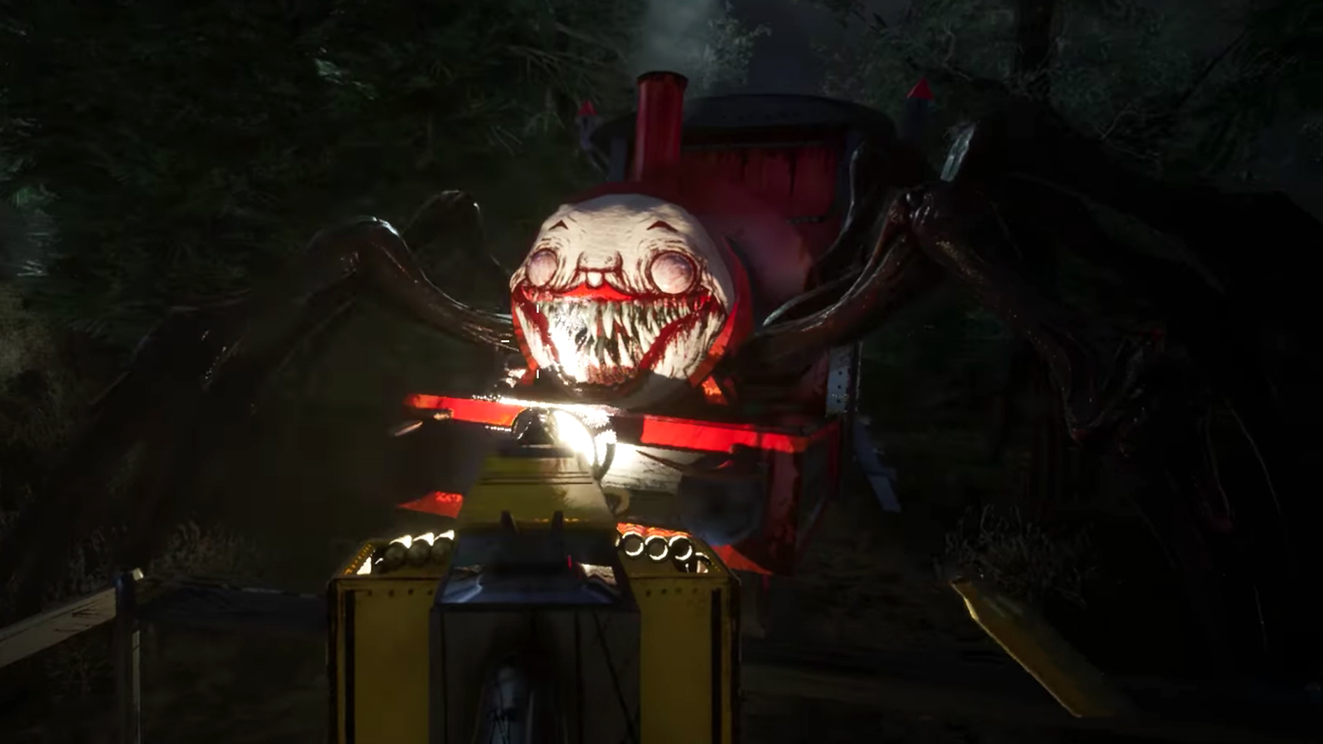 1920x1080 Choo Choo Charles Is A Train Based Horror Game With An Evil Clown Spider Train, Desktop