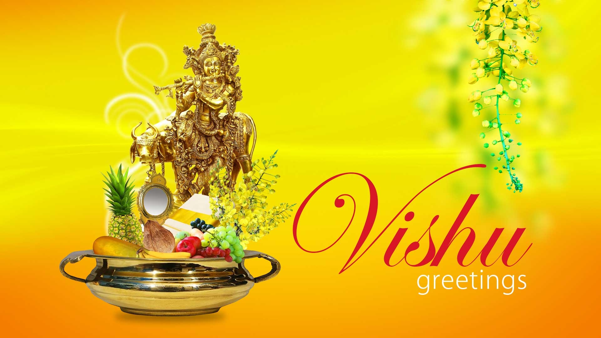 1920x1080 Special Vishu 2020 greetings cards.theblogrill.com, Desktop