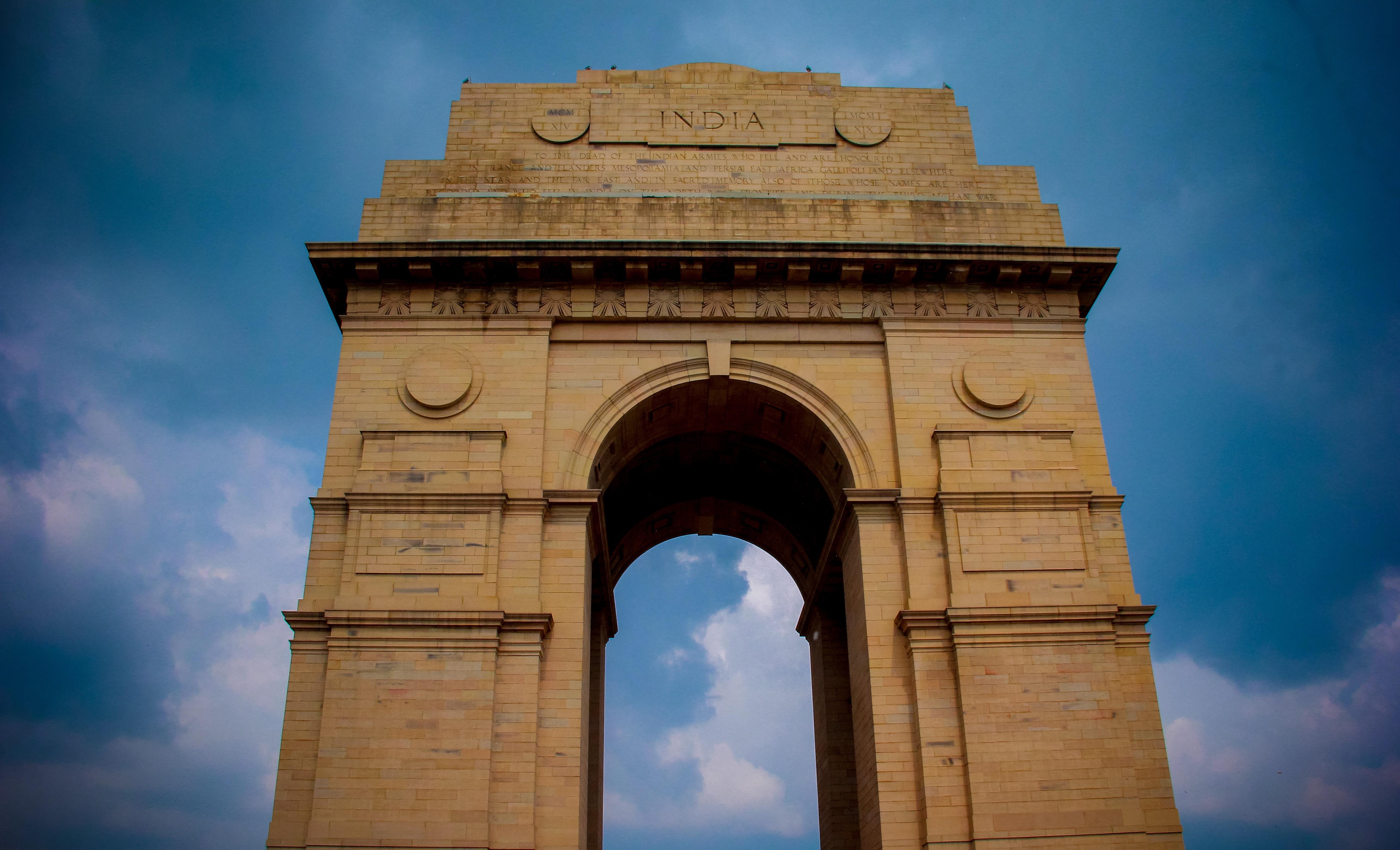 5150x3130 Brown Concrete India Gate · Free, Desktop