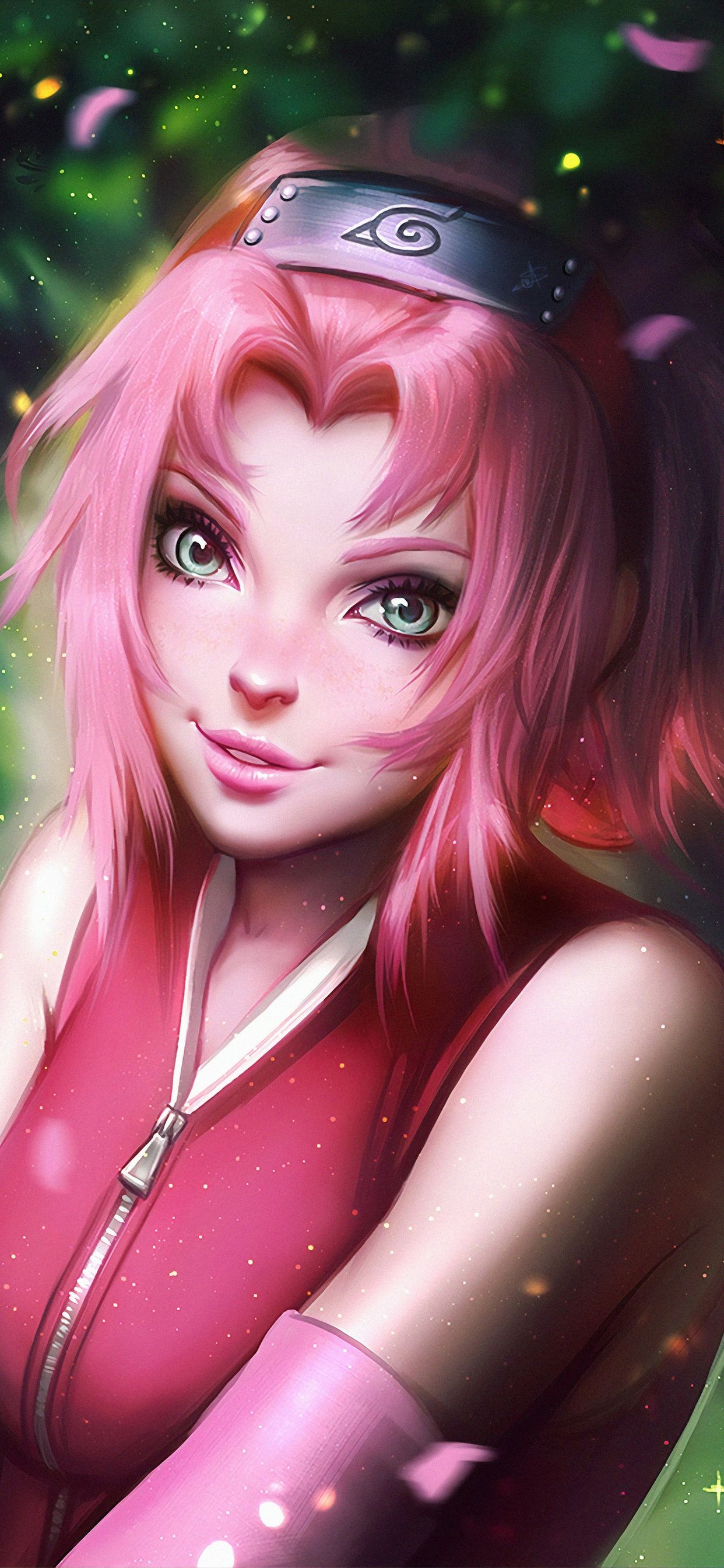 1250x2690 Sakura Haruno From Naruto iPhone XS MAX HD 4k Wallpaper, Phone