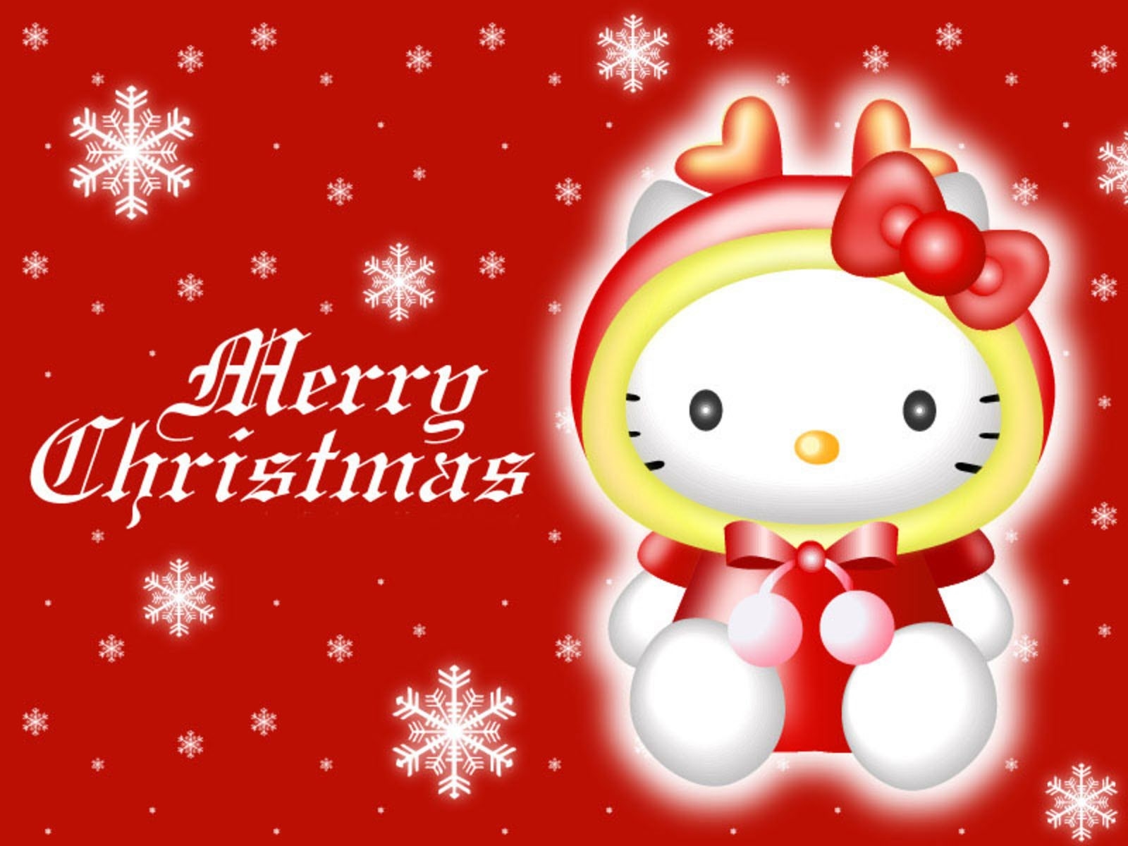 1600x1200 Hello Kitty Christmas, Desktop