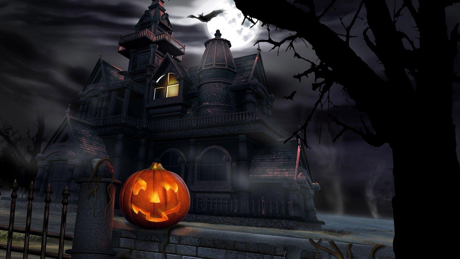 1600x900 Halloween Scary Animated Desktop Wallpaper. Mega Wallpaper, Desktop