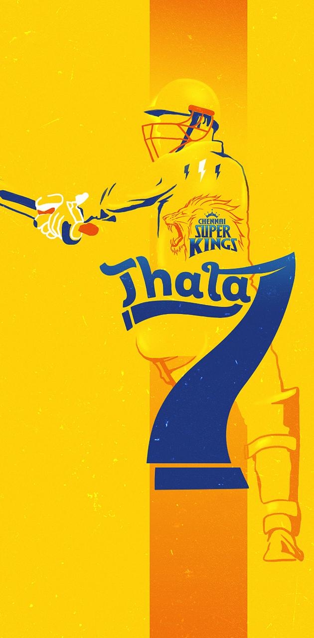 630x1280 Ms Dhoni CSK Thala wallpaper, Phone