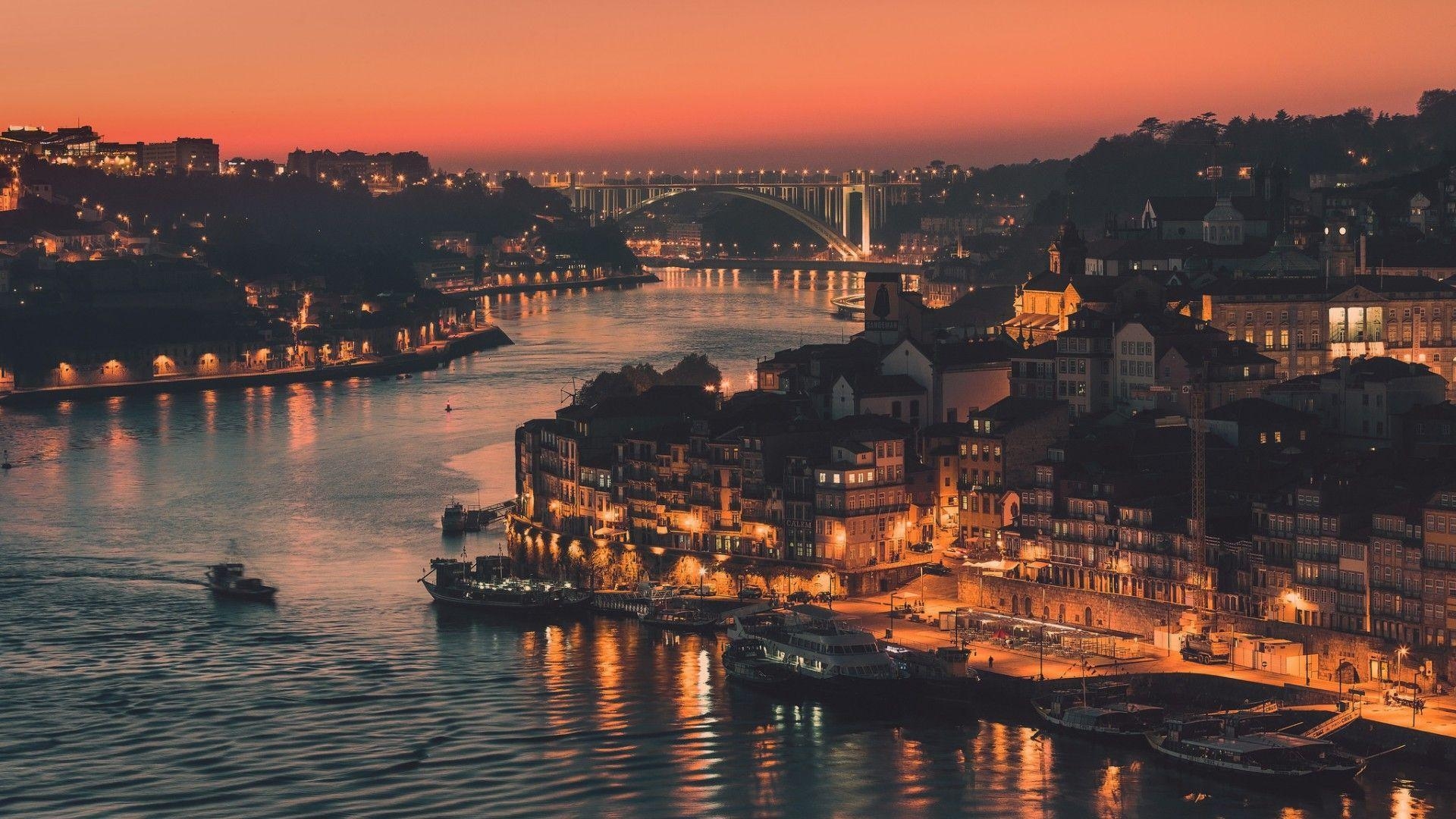 1920x1080 Portugal, the city of Porto  (1080p), Desktop